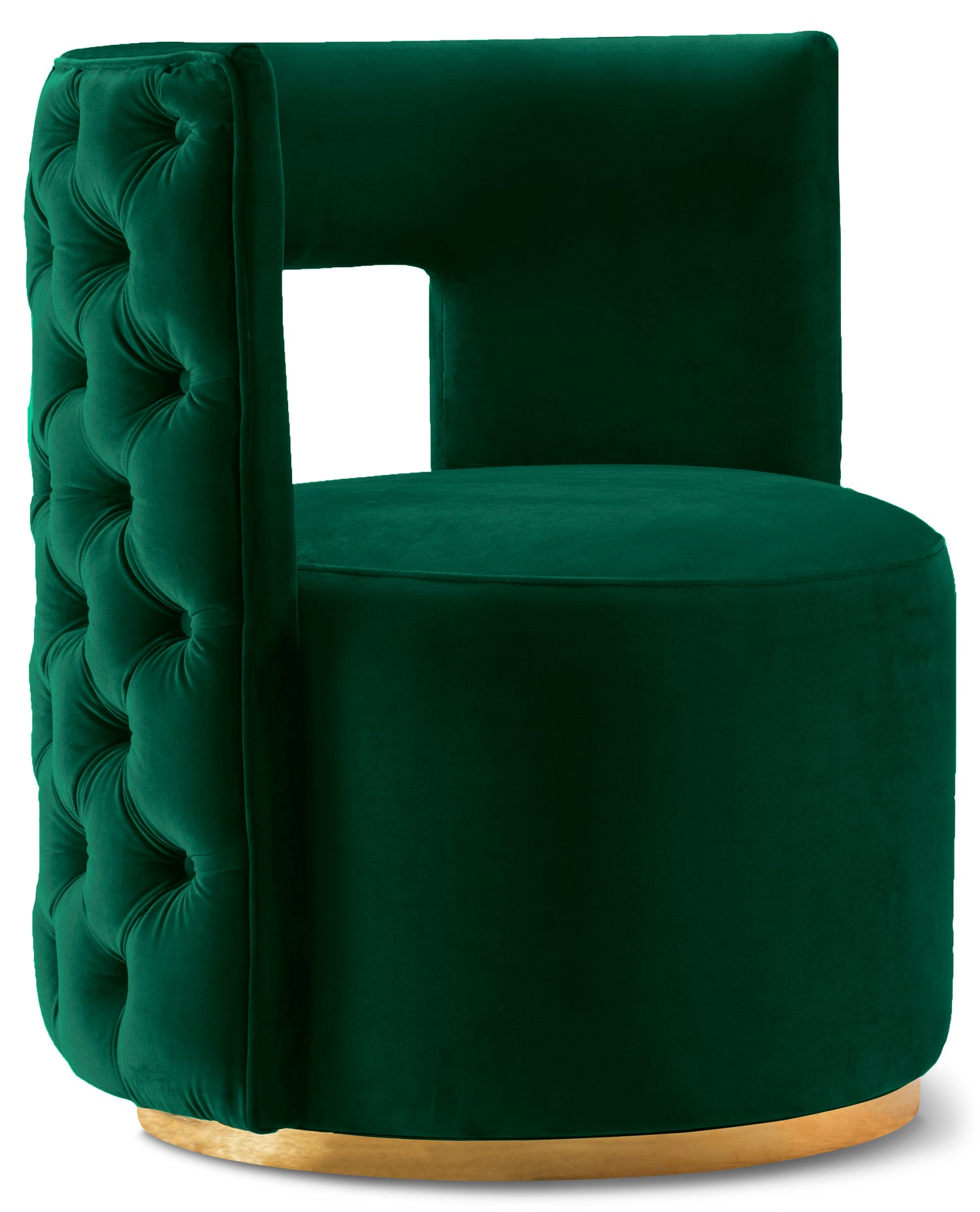 Theo Velvet Accent Chair