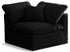 Plush Velvet Standard Comfort Modular Corner Chair