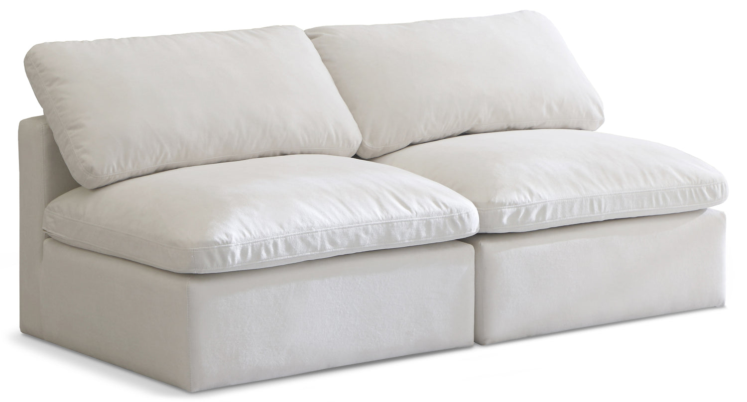 Plush Velvet Standard Comfort Modular Sofa