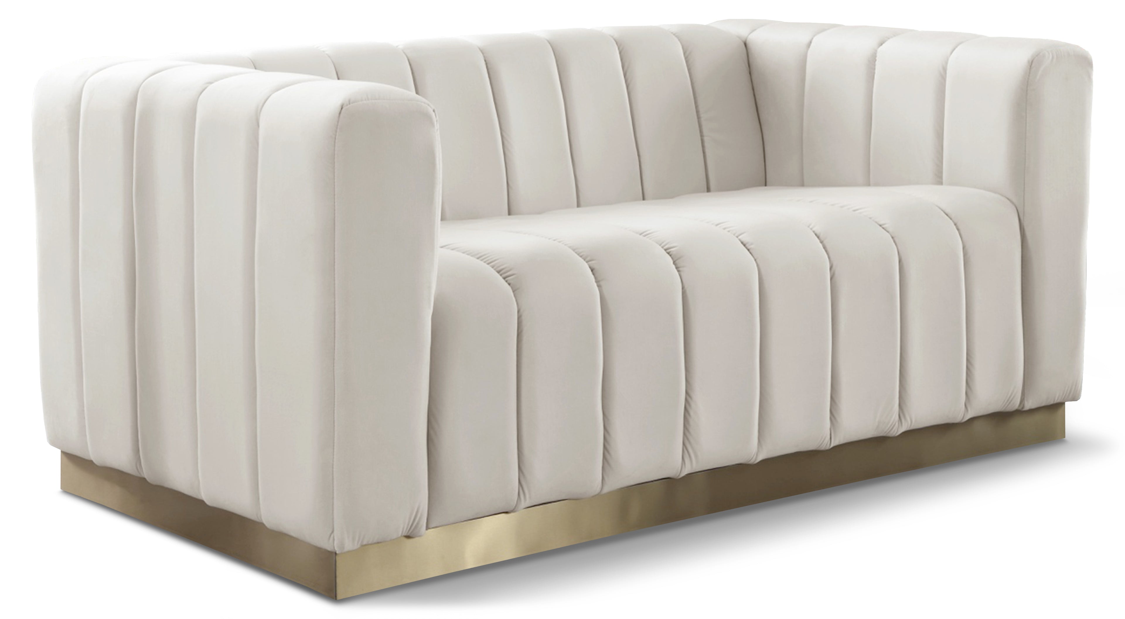 Marlon Velvet Loveseat