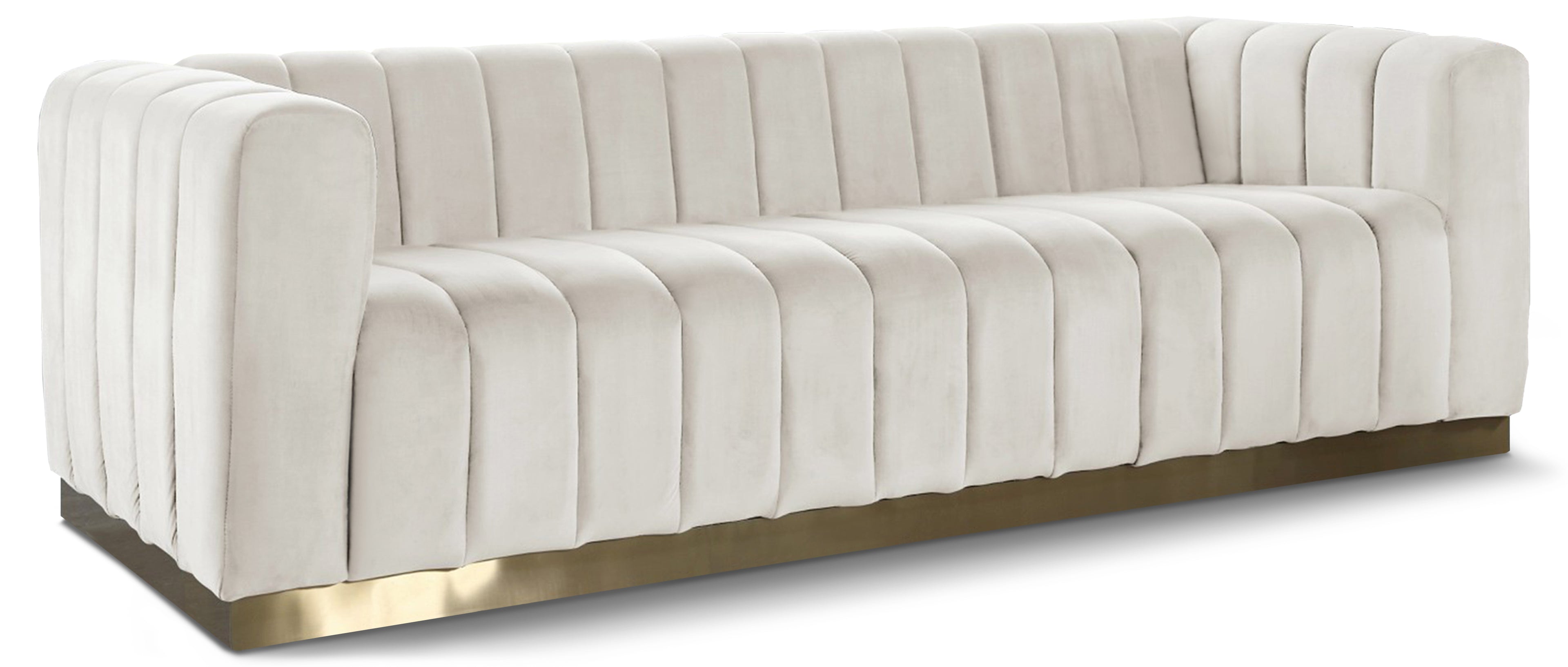 Marlon Velvet Sofa