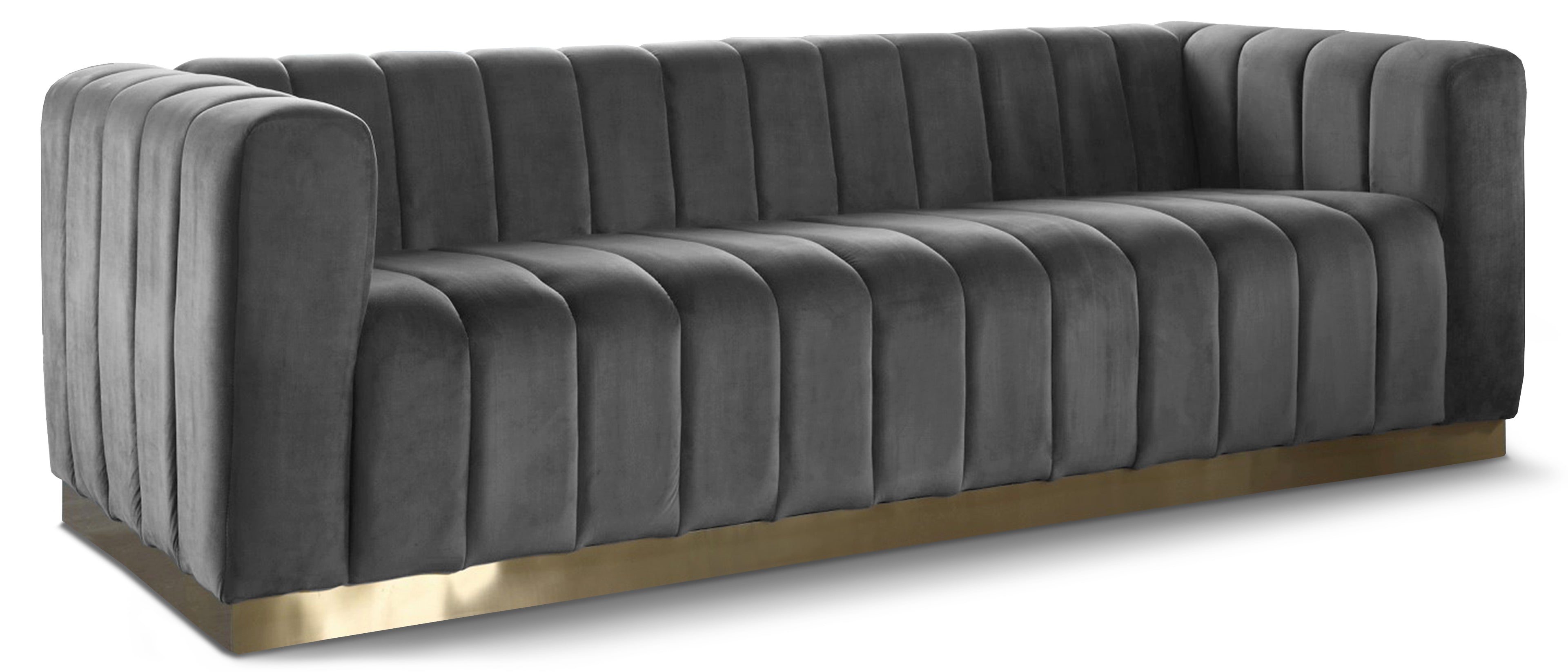 Marlon Velvet Sofa