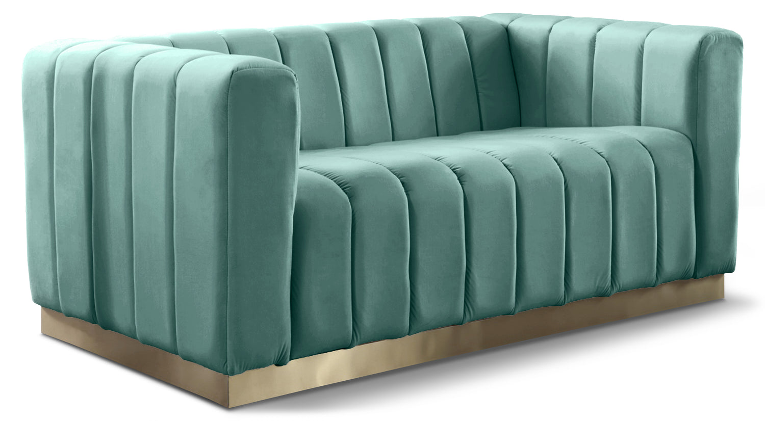 Marlon Velvet Loveseat