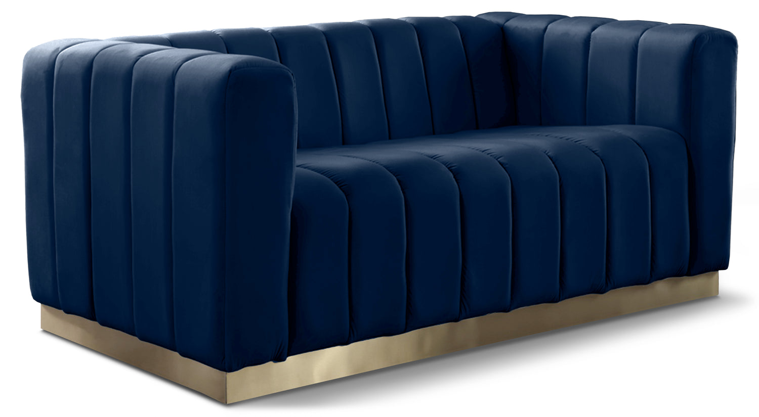 Marlon Velvet Loveseat