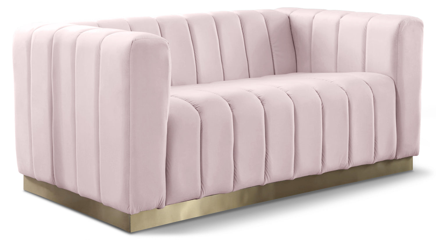 Marlon Velvet Loveseat