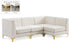 Alina Cream Velvet Modular Sectional