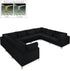 Julia Black Velvet Modular Sectional (8 Boxes)