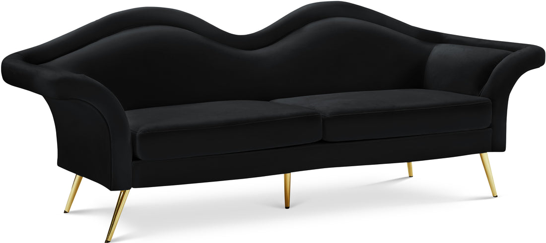 Lips Velvet Sofa