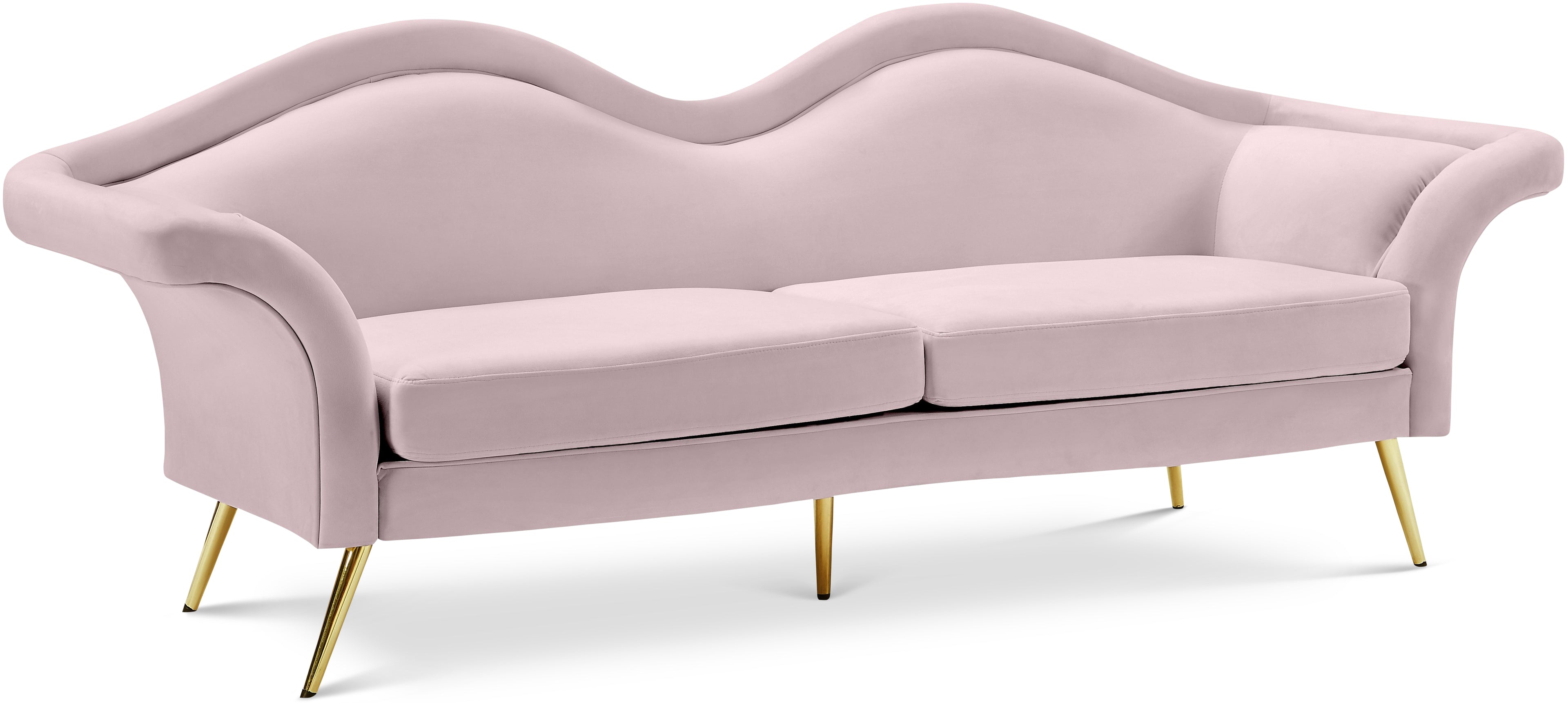 Lips Velvet Sofa