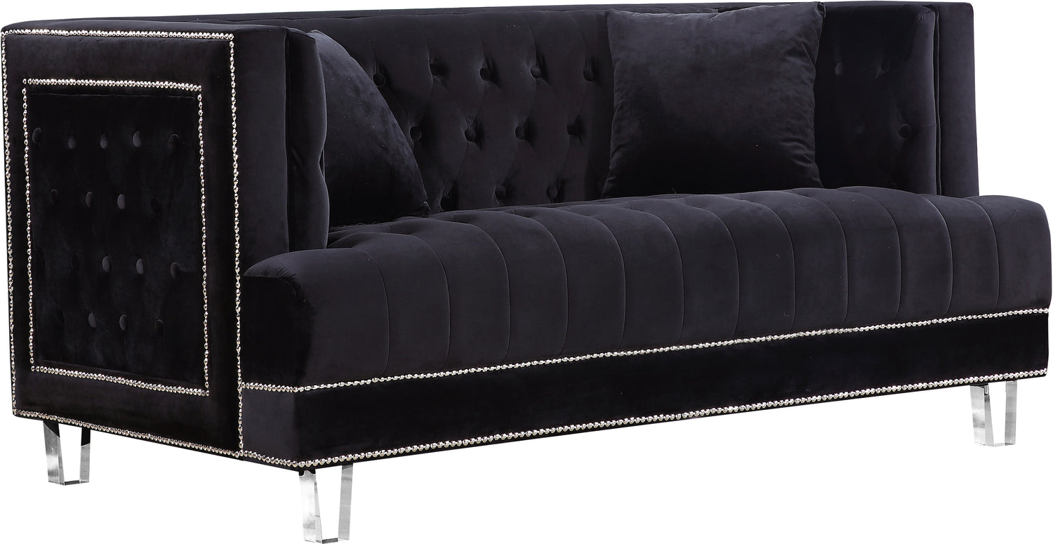 Lucas Velvet Loveseat