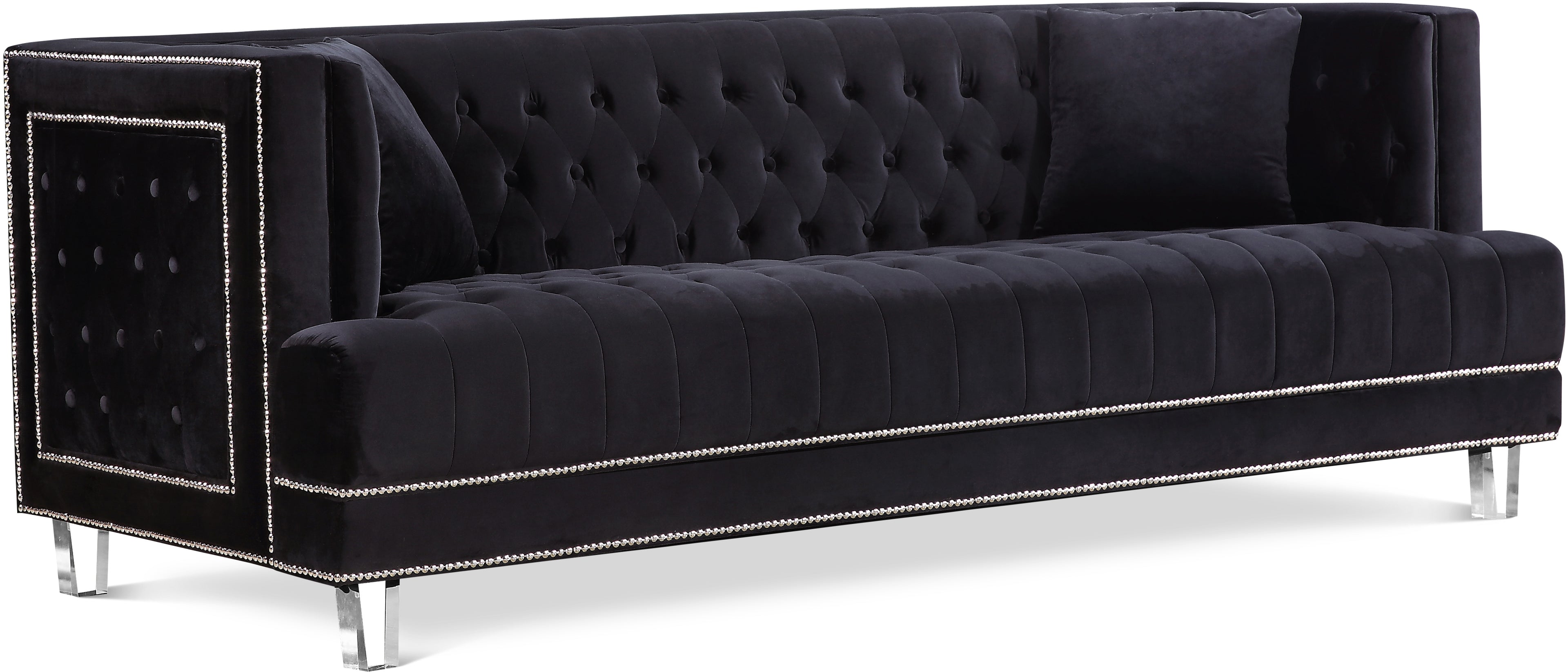 Lucas Velvet Sofa