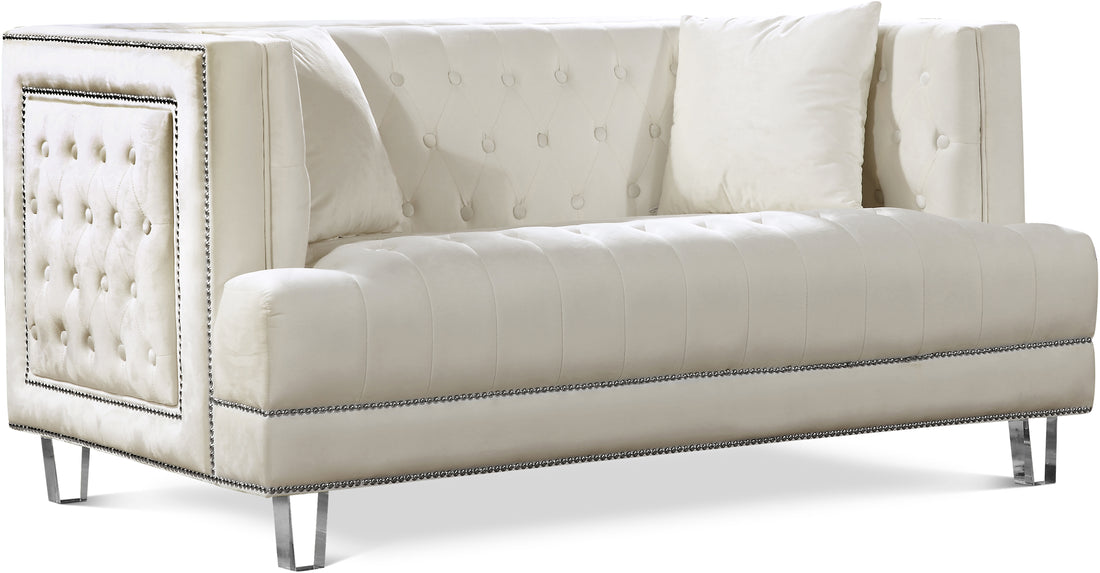 Lucas Velvet Loveseat