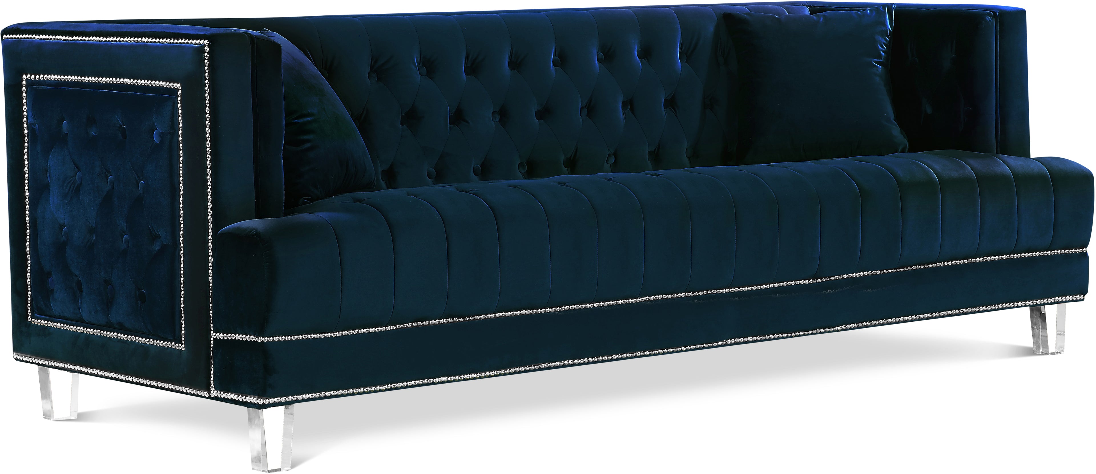 Lucas Velvet Sofa