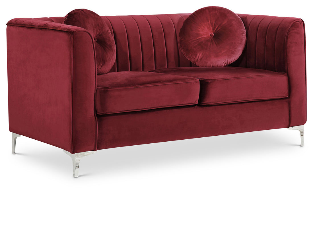 Isabelle Velvet Loveseat