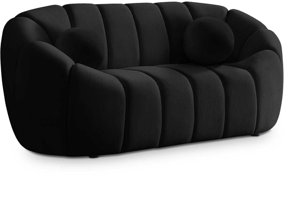 Elijah Velvet Loveseat