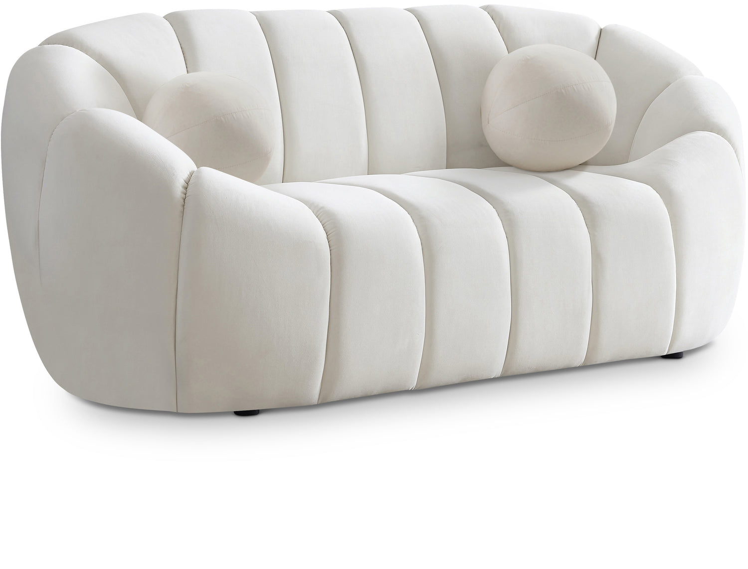 Elijah Velvet Loveseat