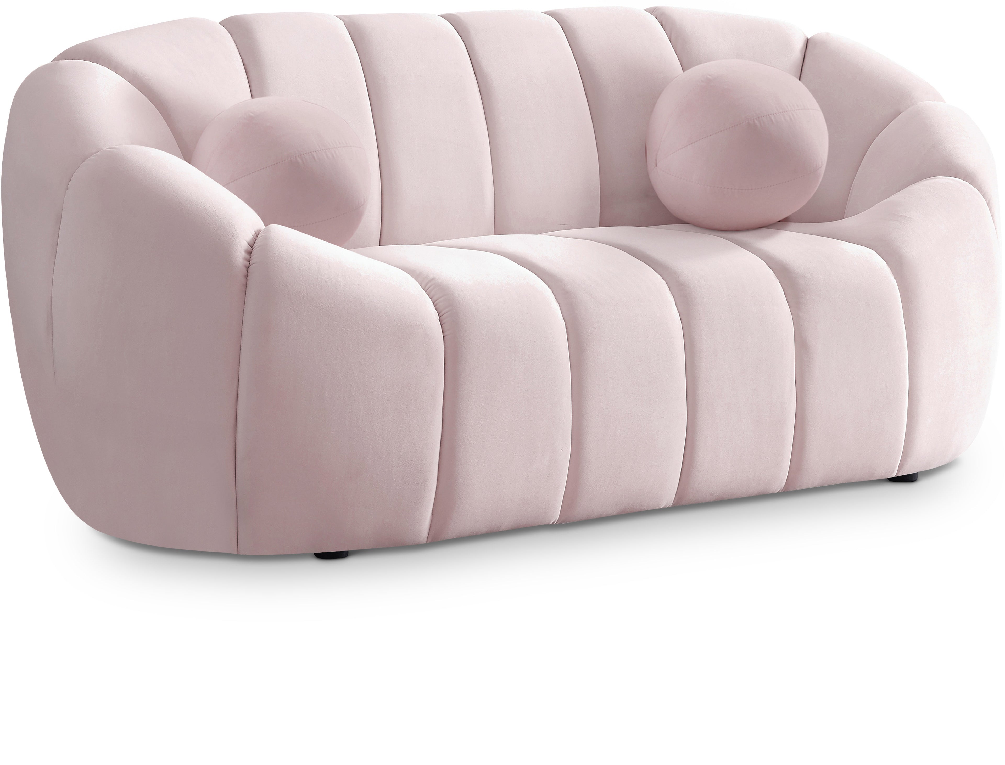 Elijah Velvet Loveseat