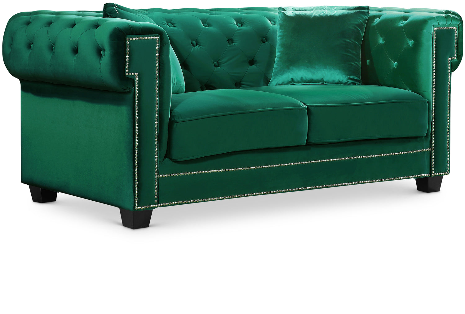 Bowery Velvet Loveseat