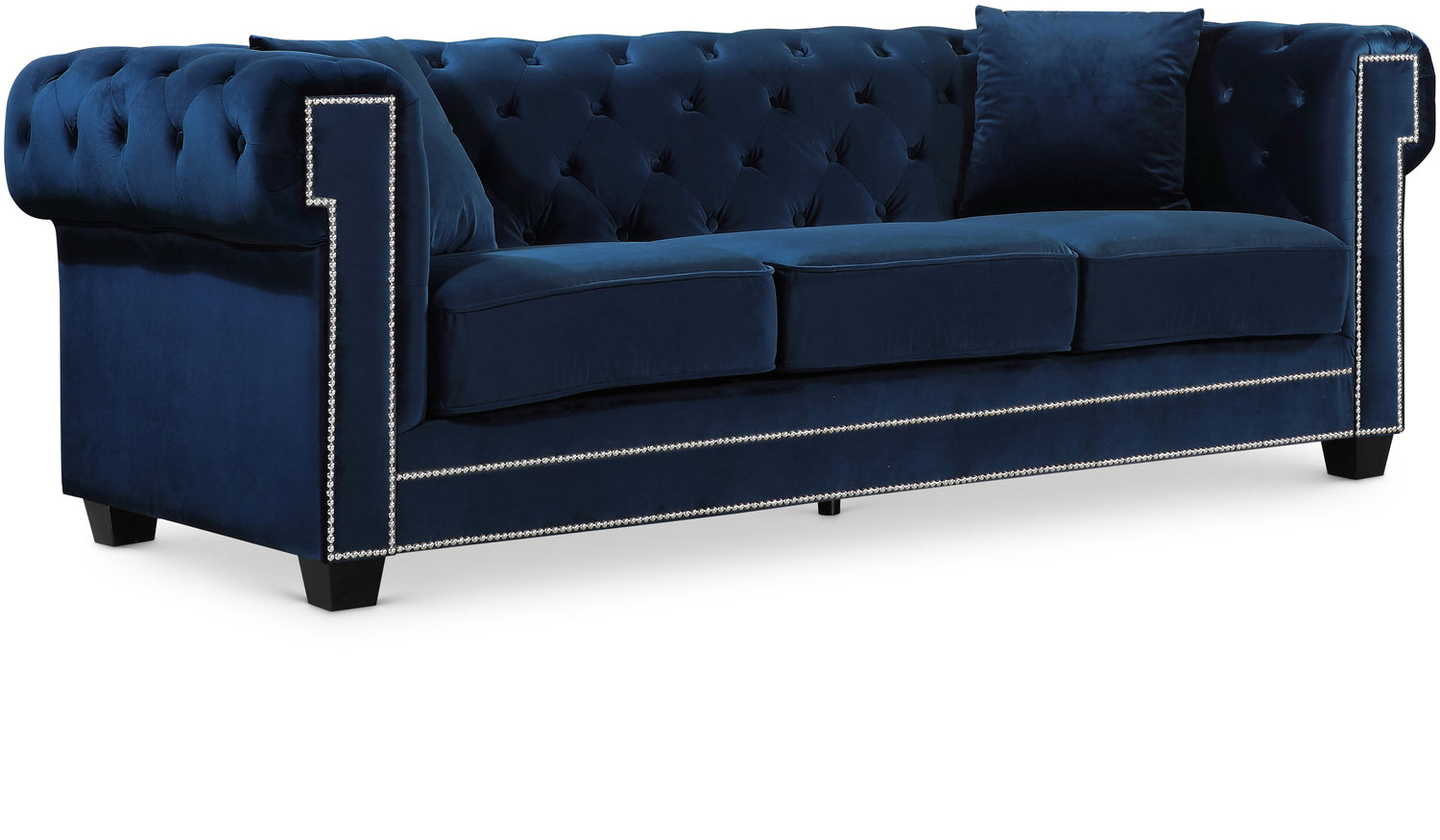 Bowery Velvet Sofa