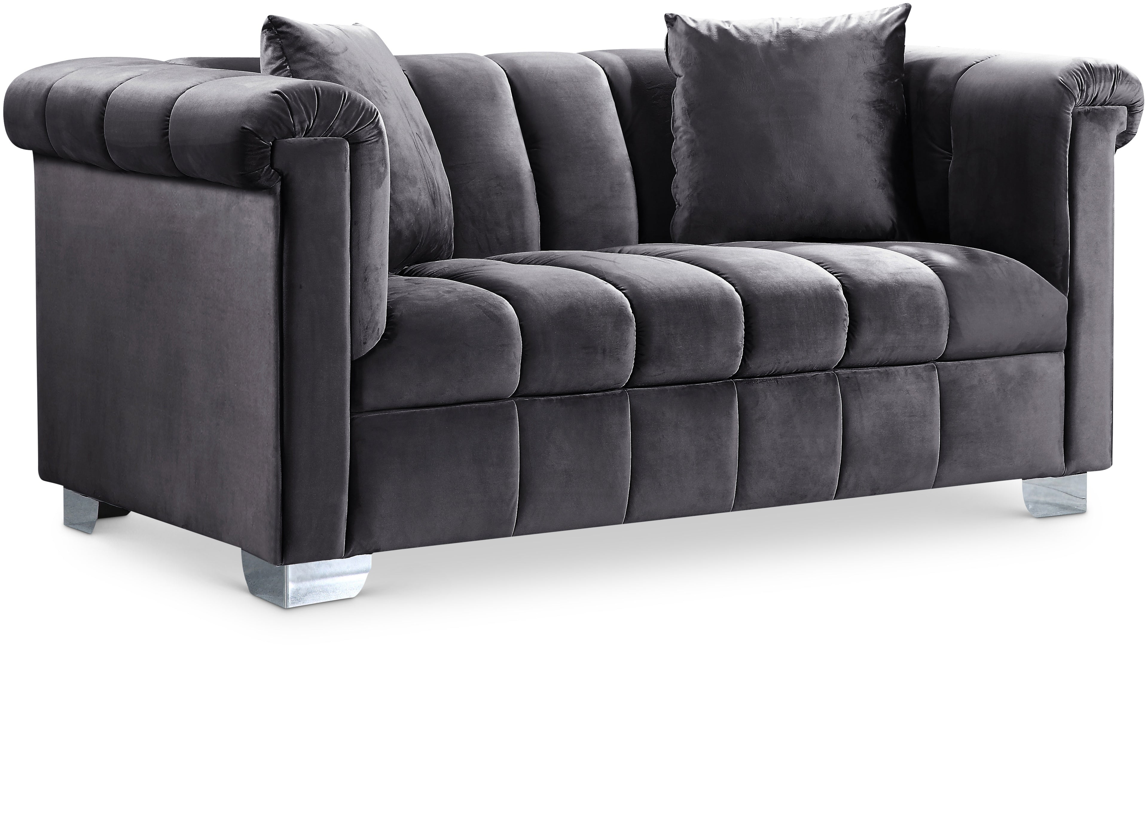 Kayla Velvet Loveseat