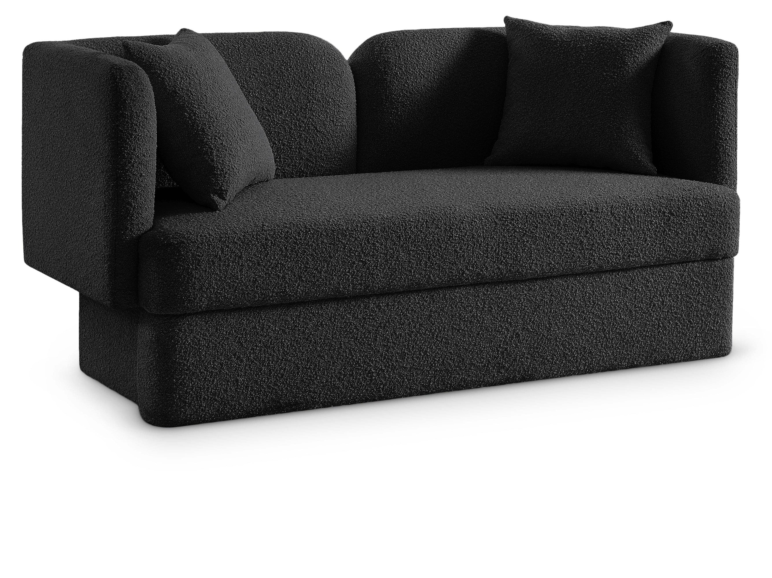 Marcel Boucle Fabric Loveseat