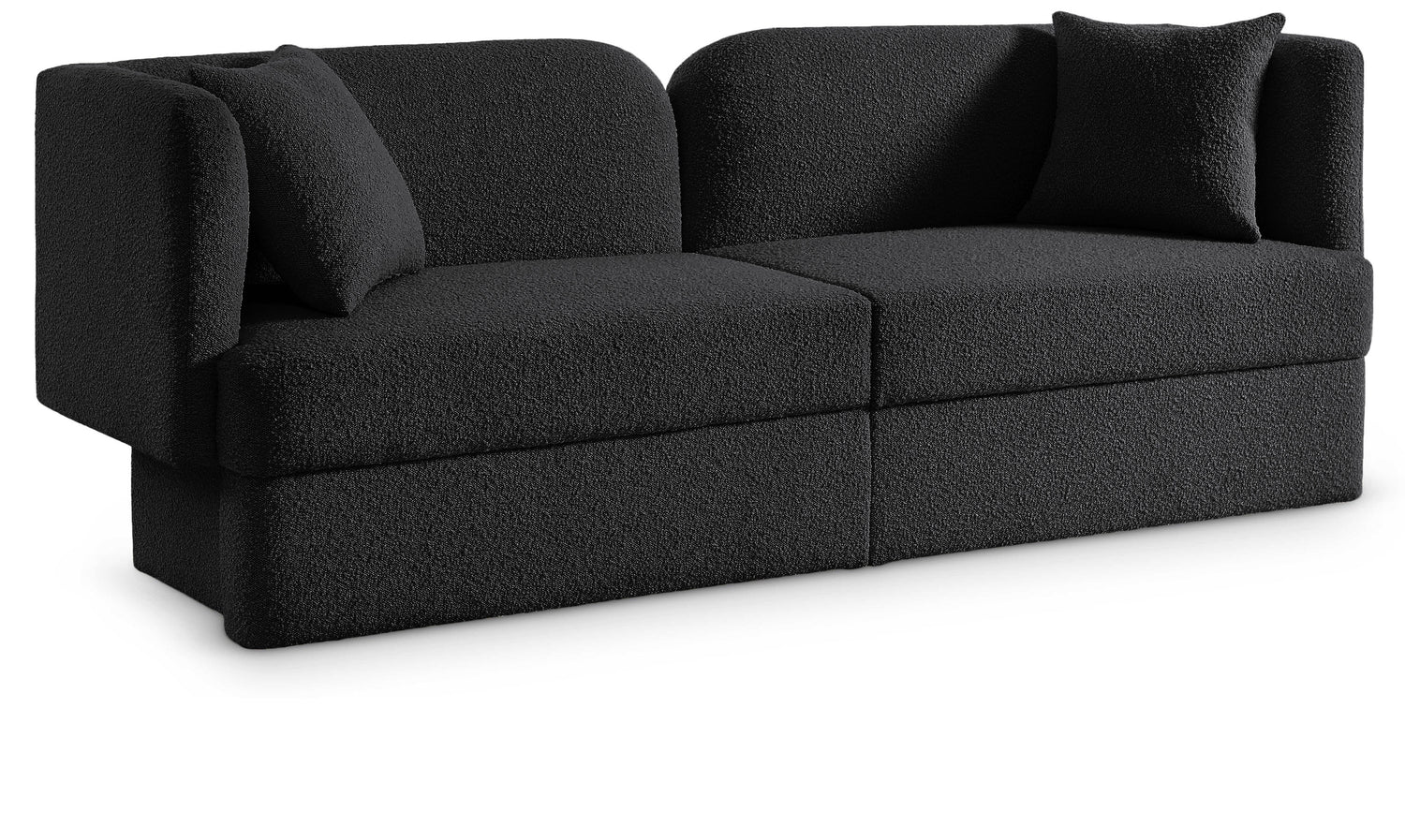 Marcel Boucle Fabric Sofa