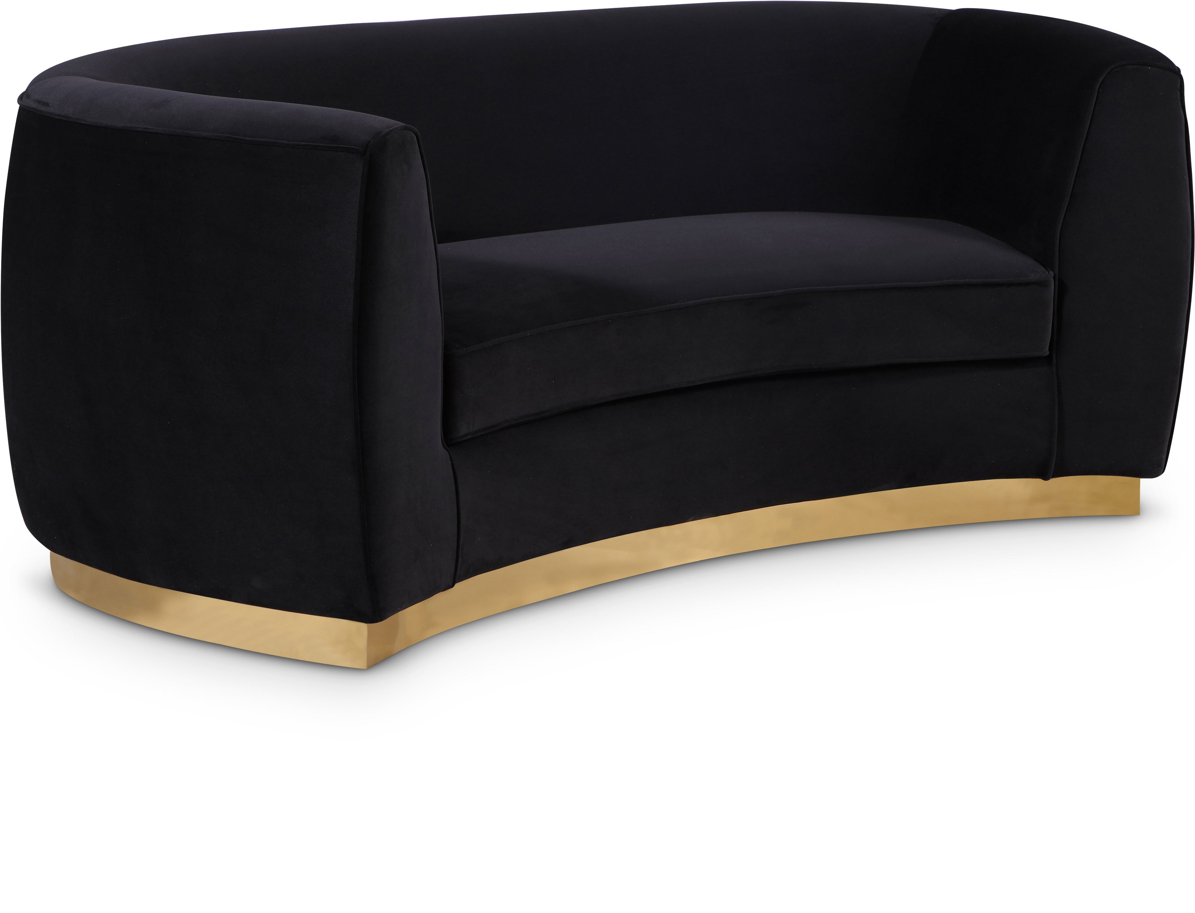 Julian Velvet Loveseat