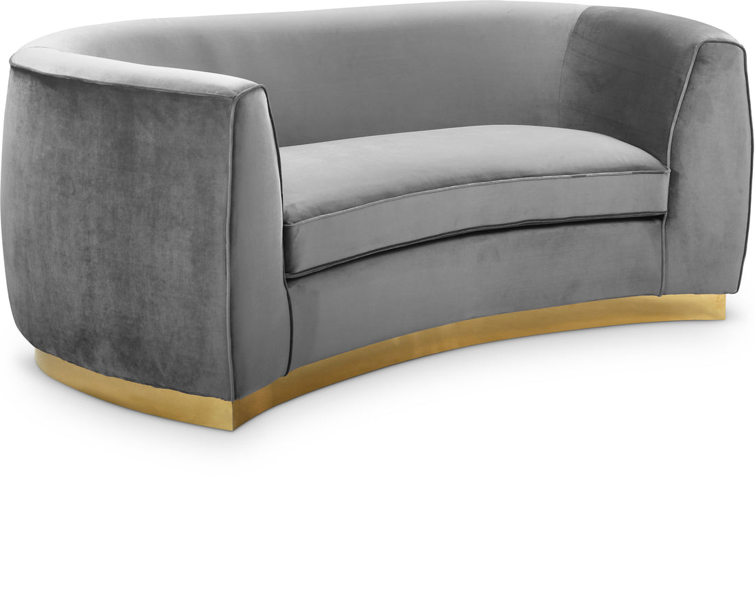 Julian Velvet Loveseat