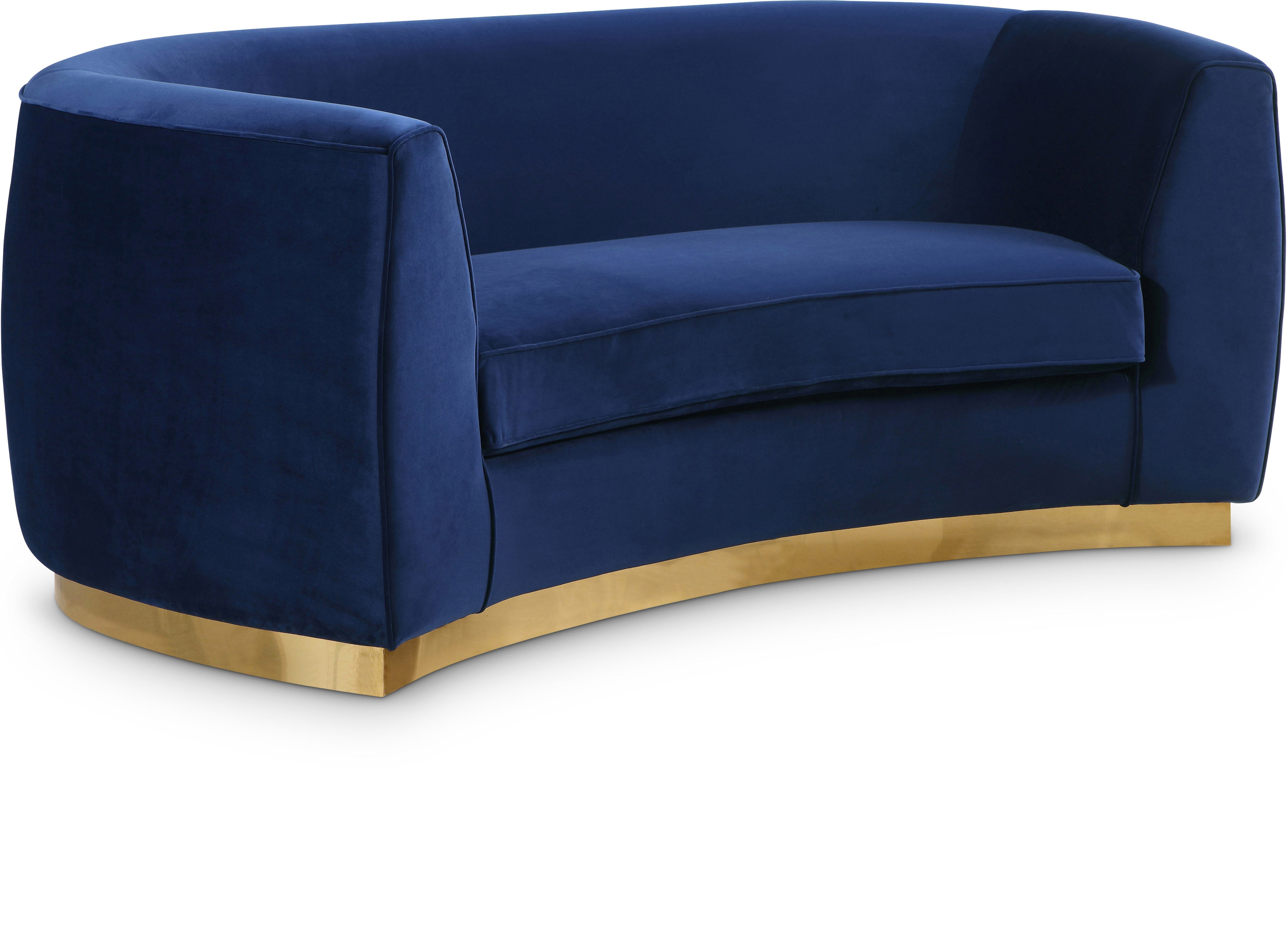 Julian Velvet Loveseat