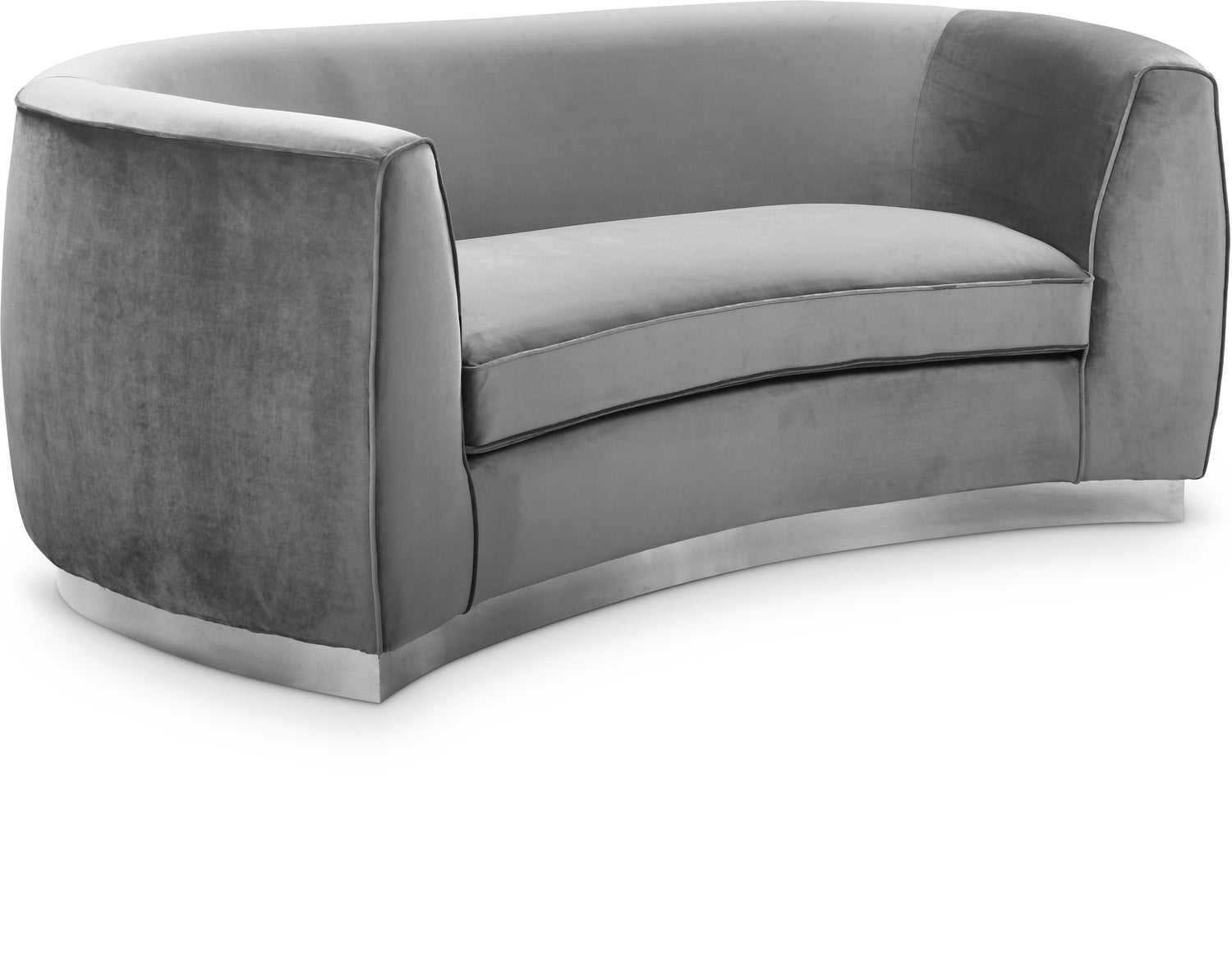 Julian Velvet Loveseat