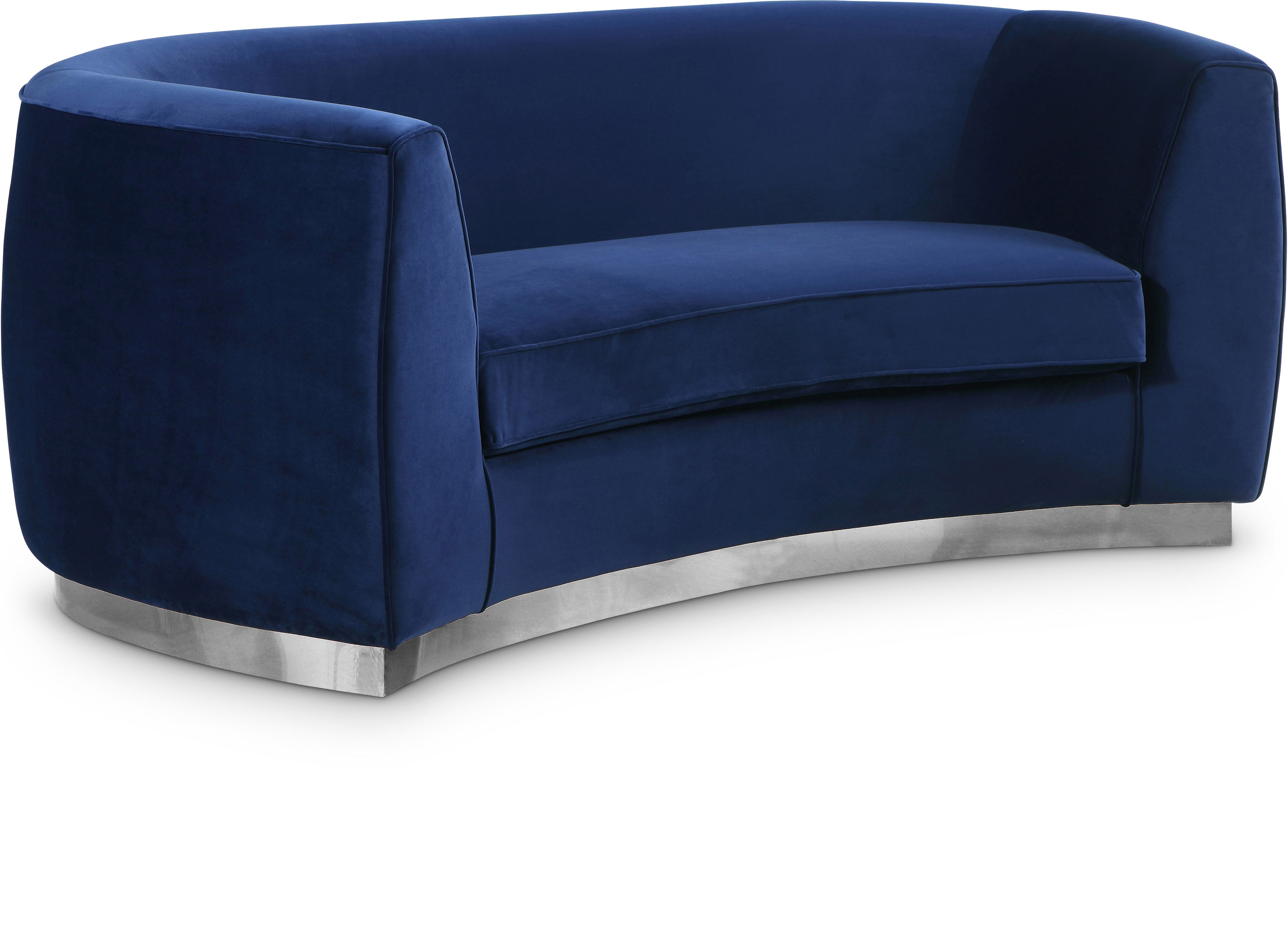 Julian Velvet Loveseat