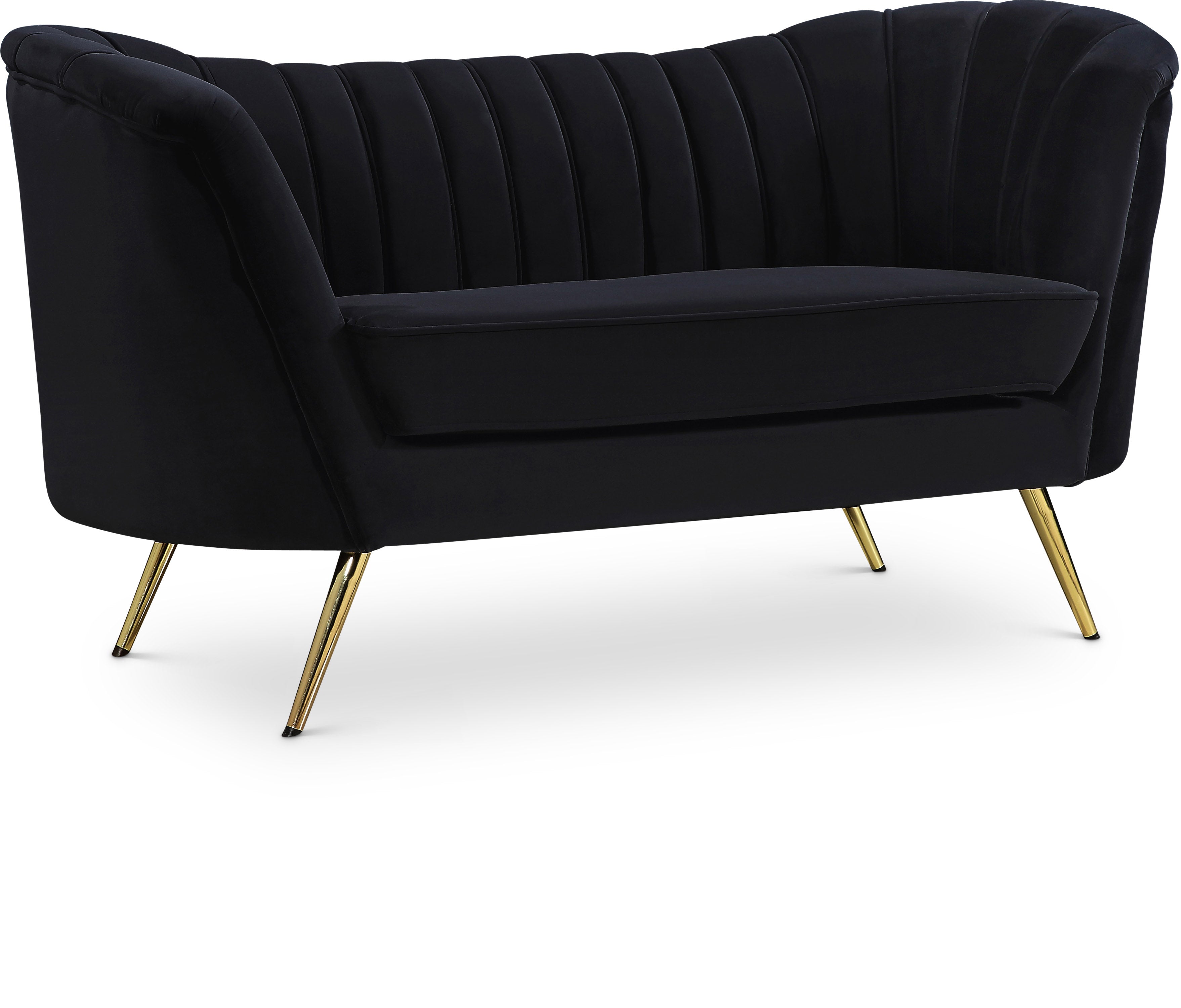 Margo Velvet Loveseat