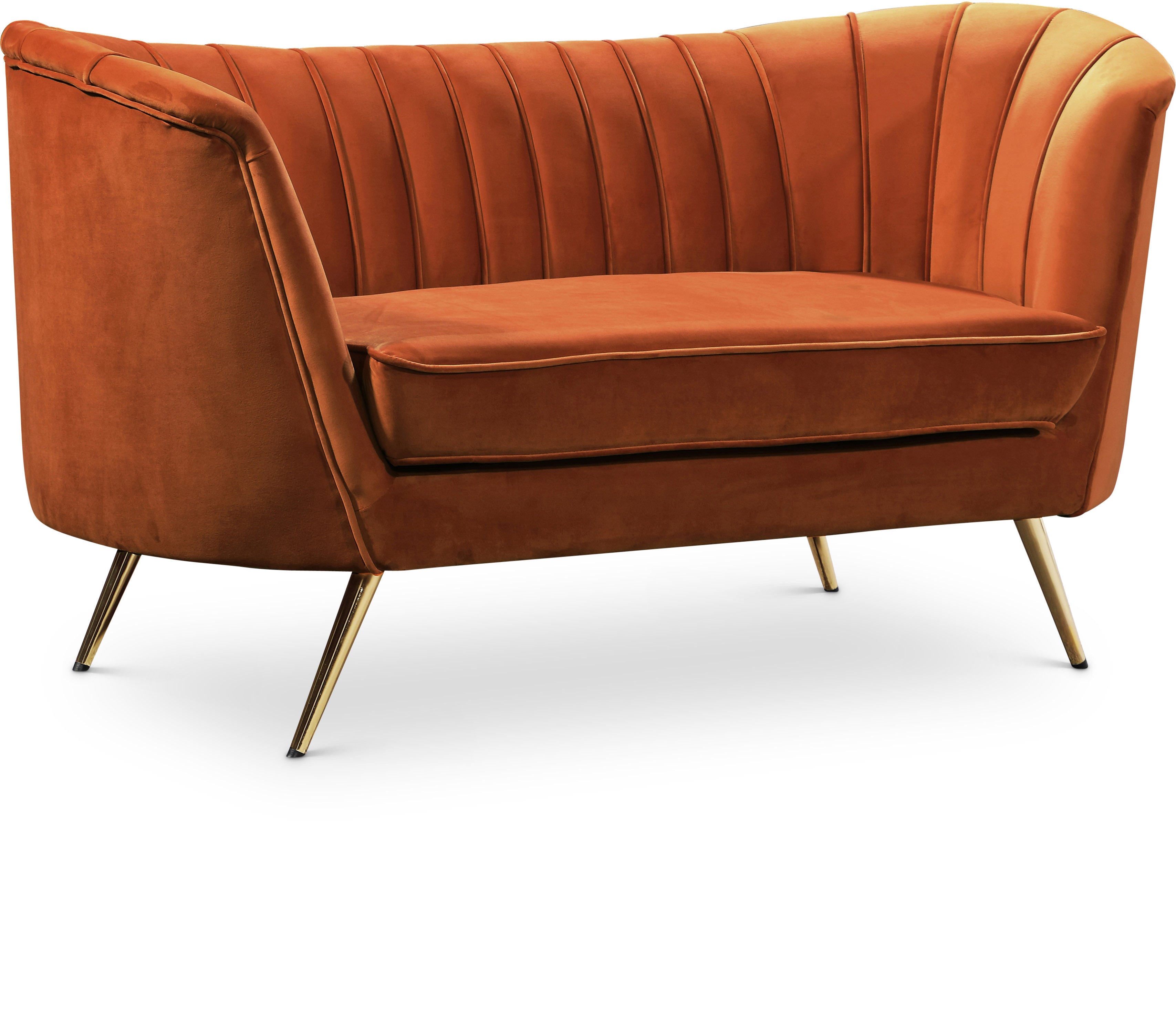 Margo Velvet Loveseat