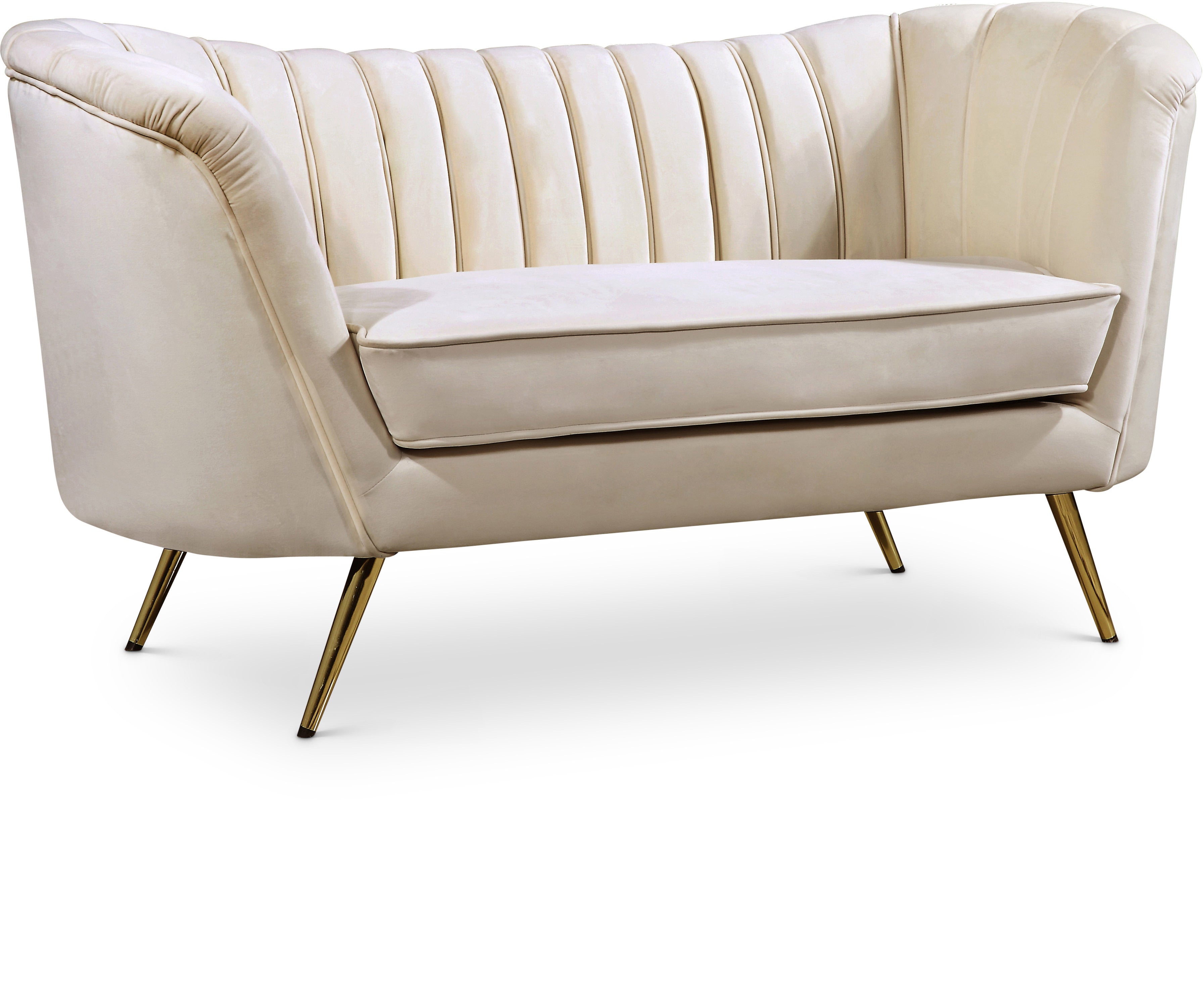 Margo Velvet Loveseat