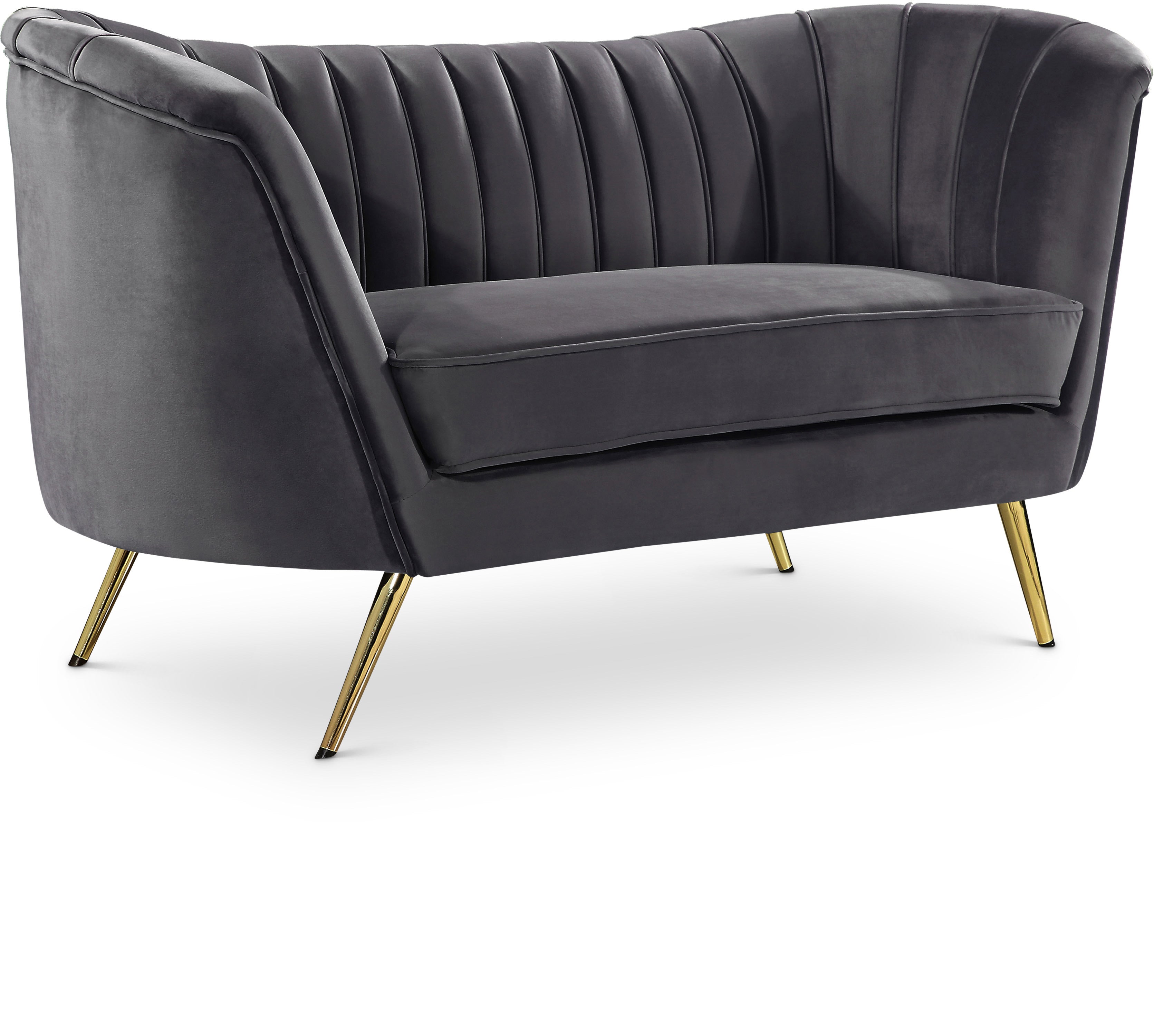 Margo Velvet Loveseat