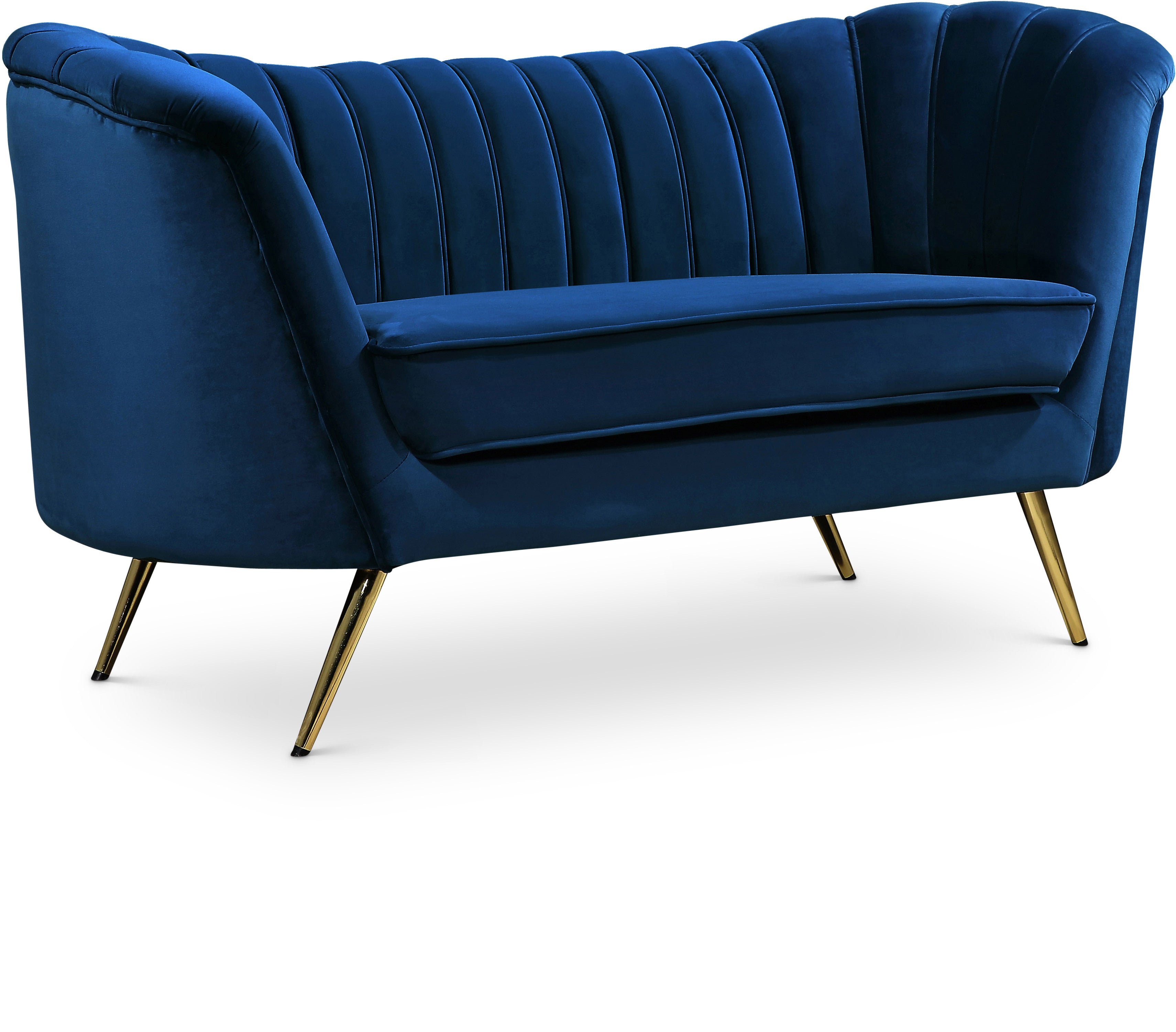 Margo Velvet Loveseat