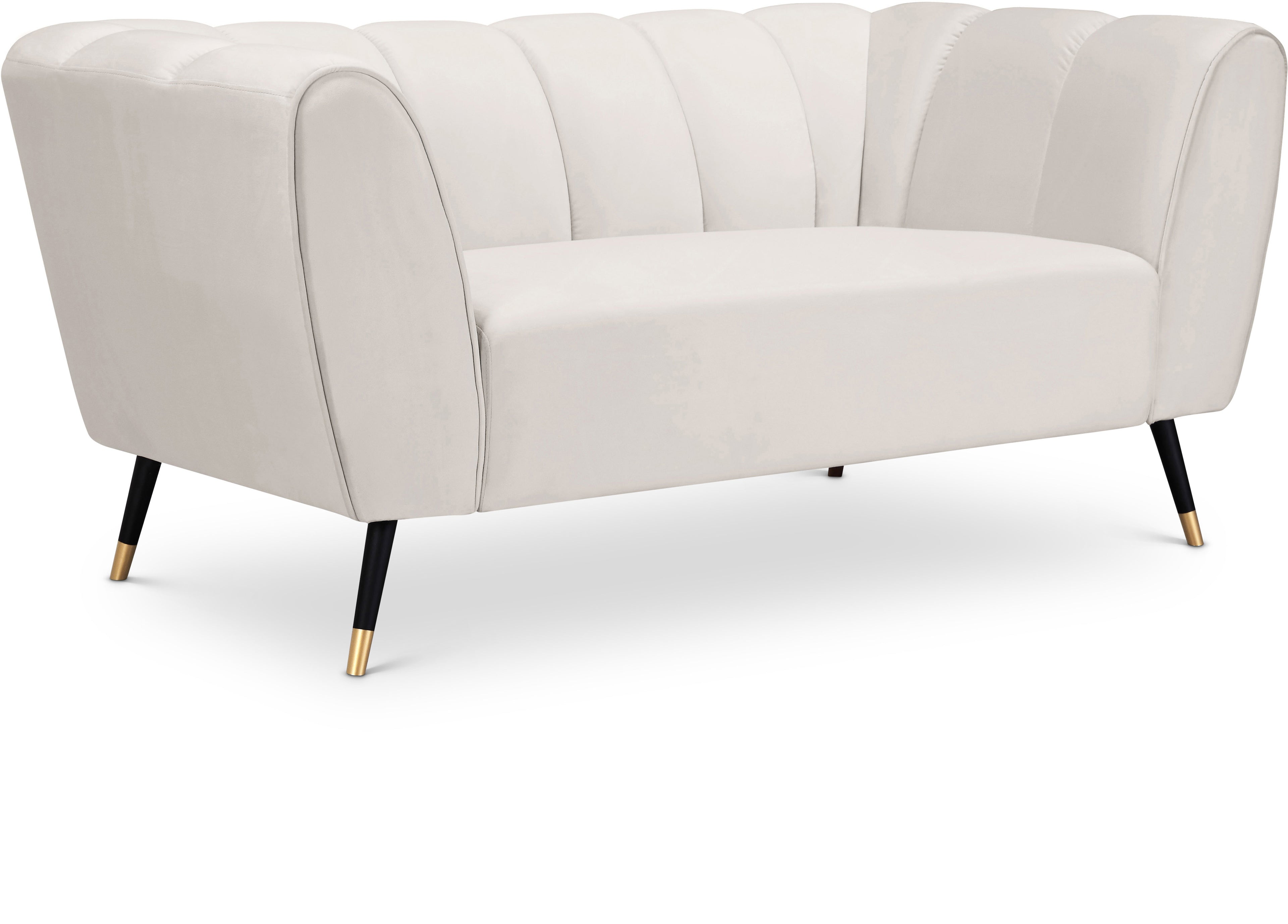 Beaumont Velvet Loveseat