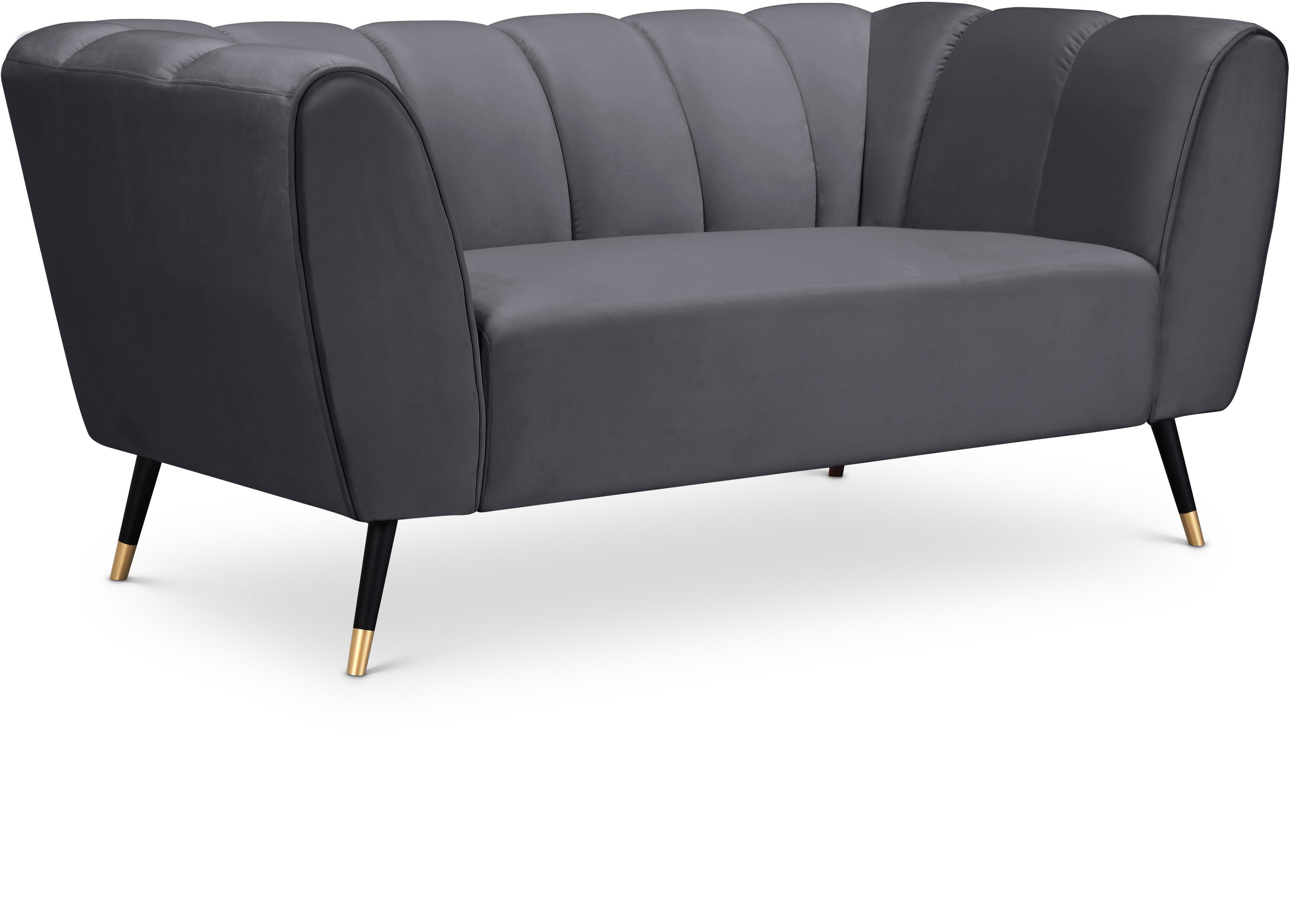 Beaumont Velvet Loveseat