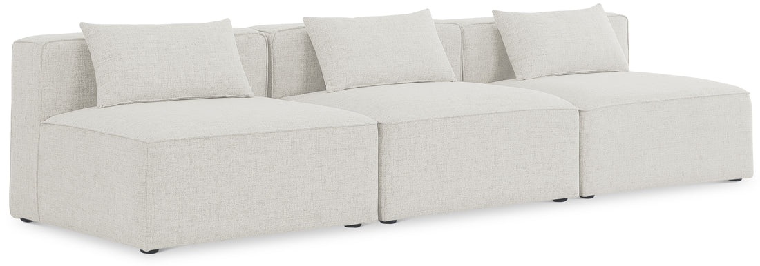 Cube Durable Linen TextuModular Sofa