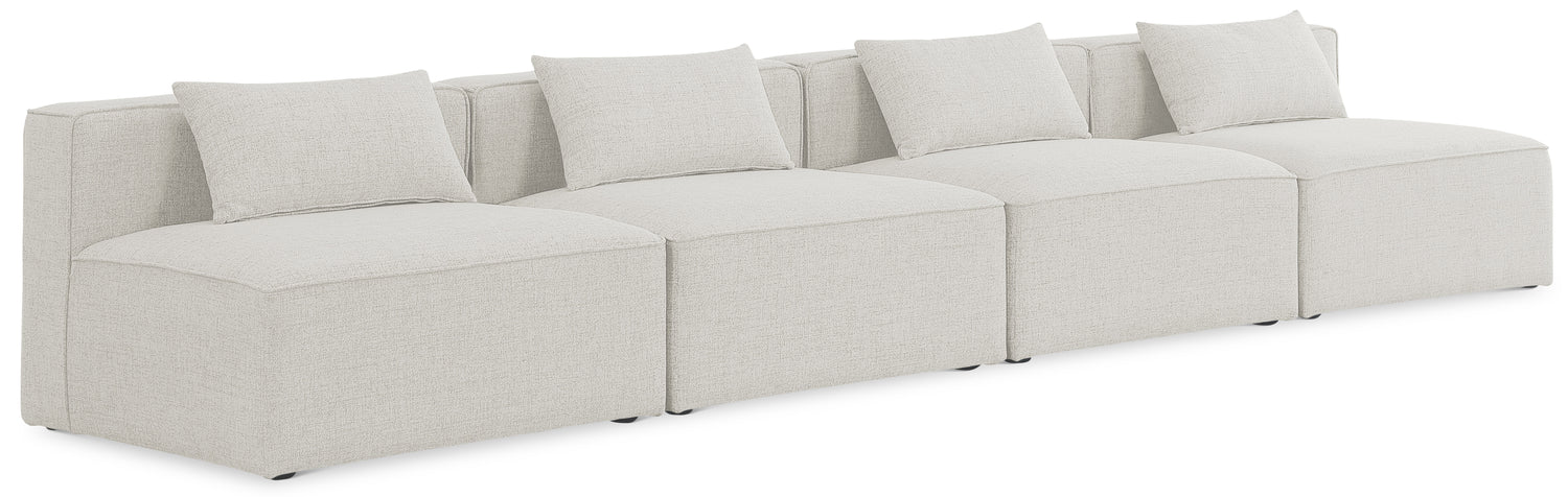 Cube Durable Linen TextuModular Sofa