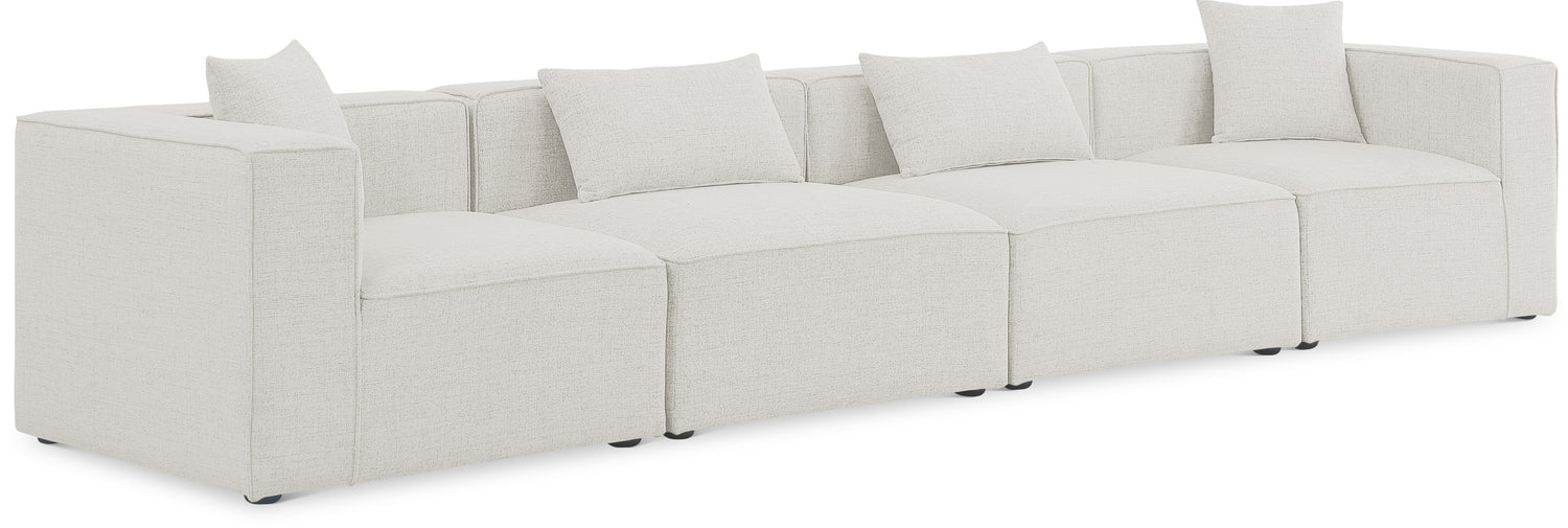 Cube Durable Linen TextuModular Sofa