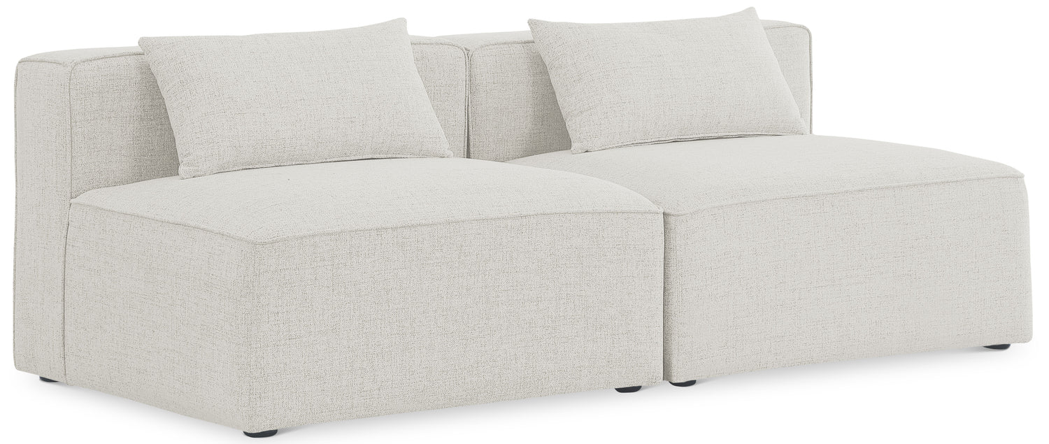 Cube Durable Linen TextuModular Sofa