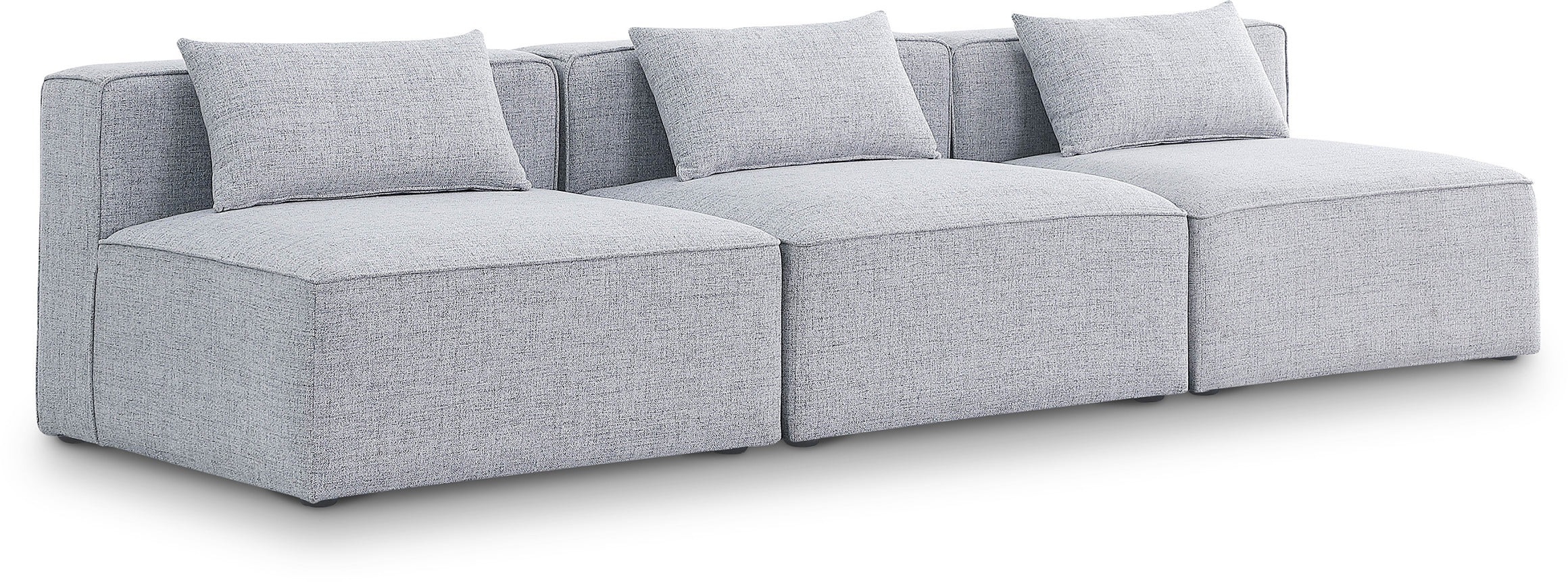 Cube Durable Linen TextuModular Sofa