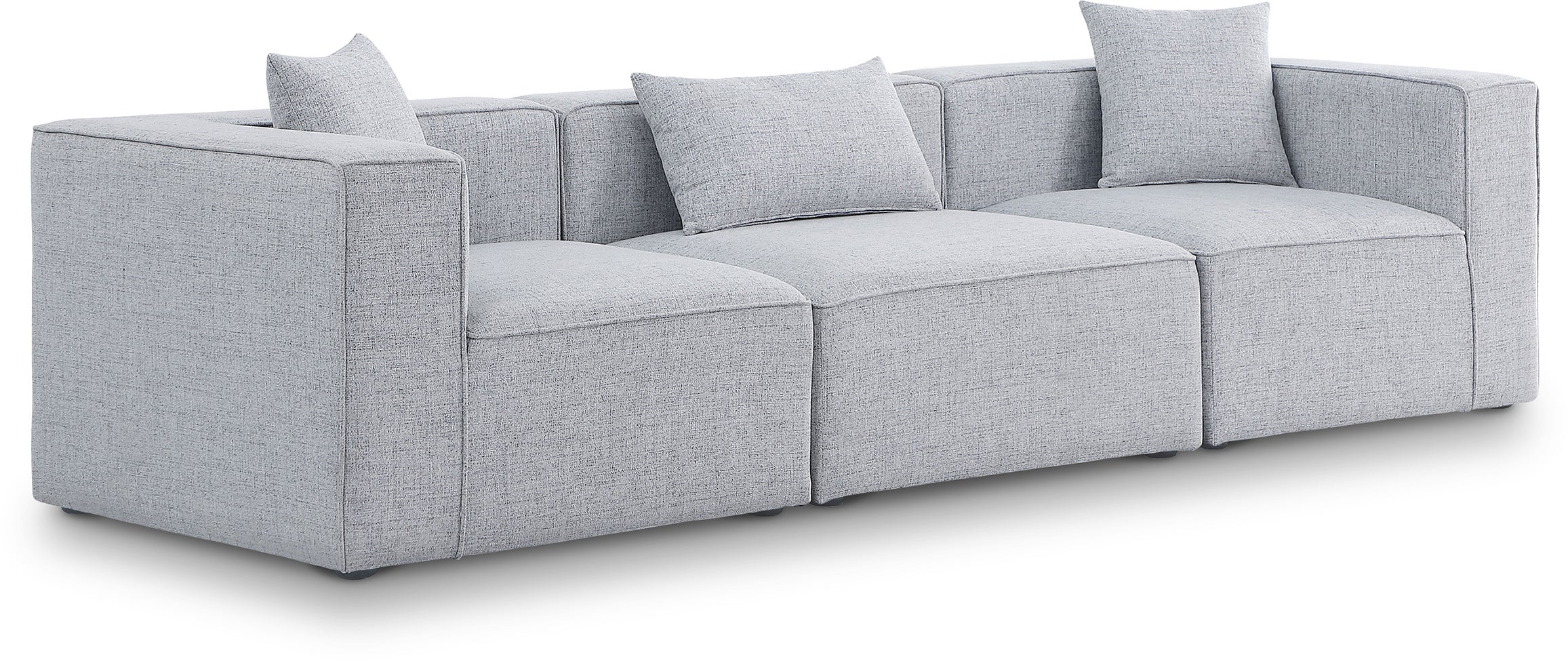 Cube Durable Linen TextuModular Sofa