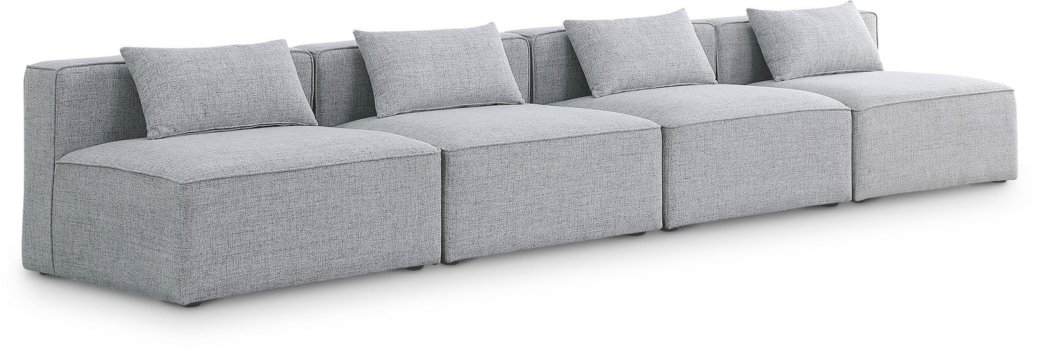 Cube Durable Linen TextuModular Sofa