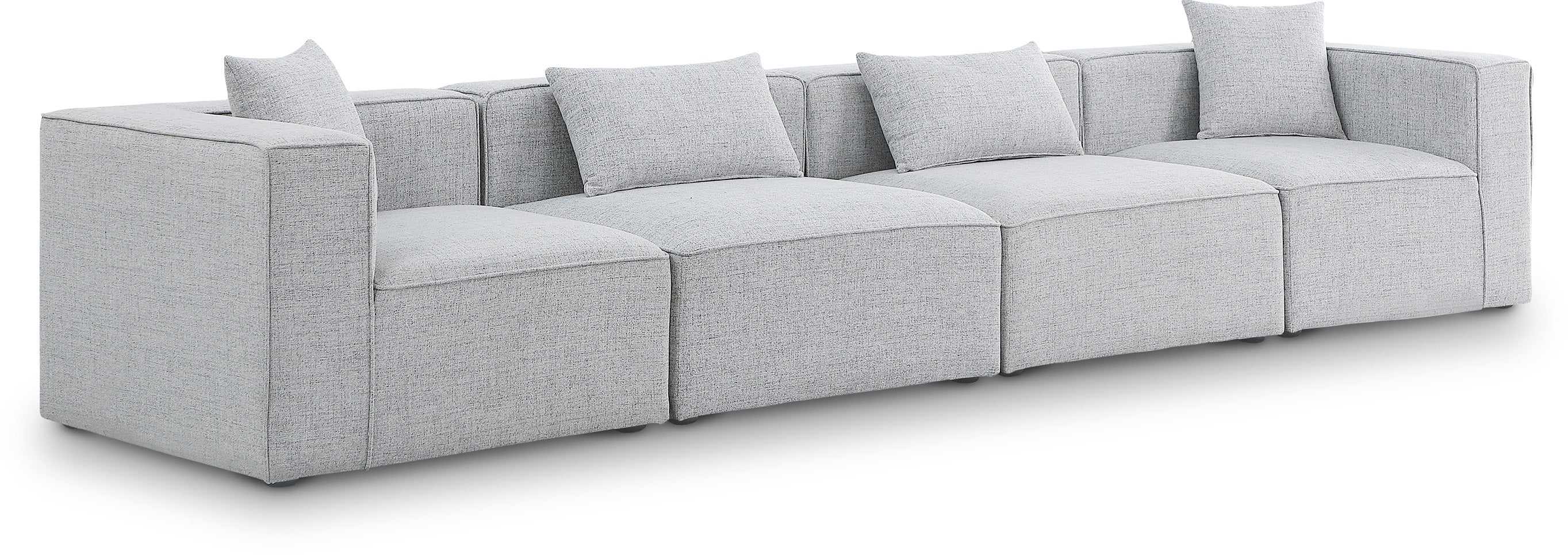 Cube Durable Linen TextuModular Sofa