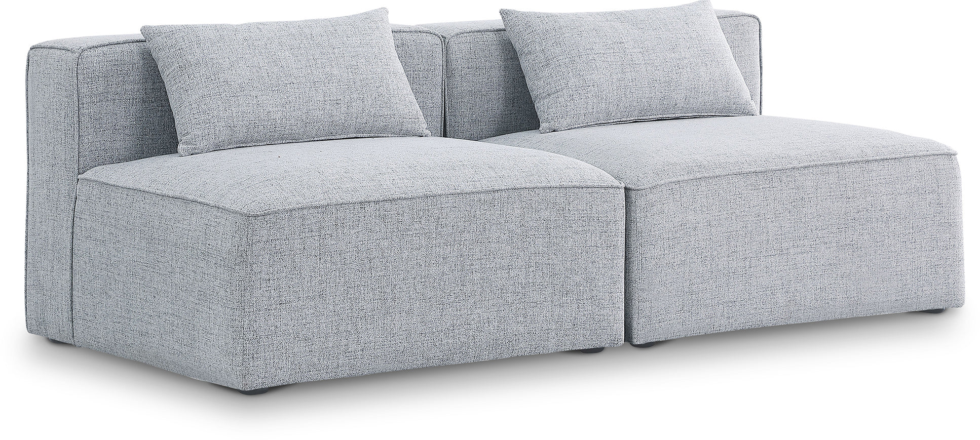 Cube Durable Linen TextuModular Sofa