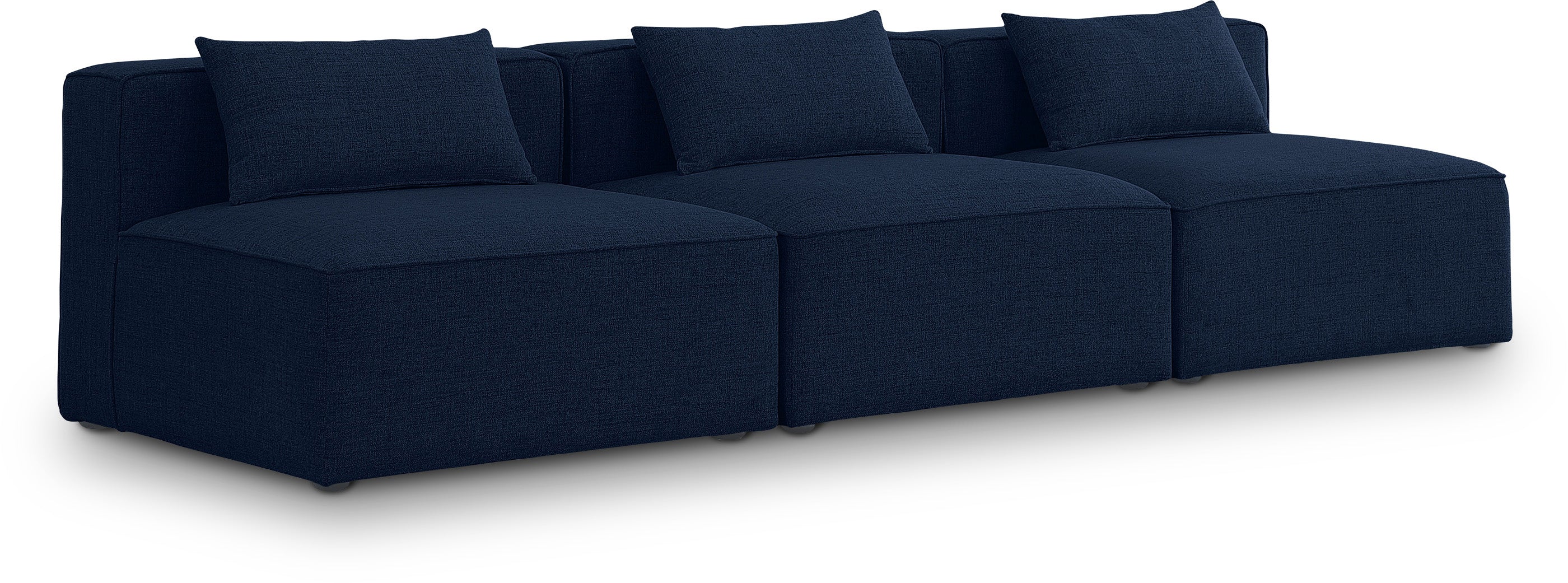 Cube Durable Linen TextuModular Sofa