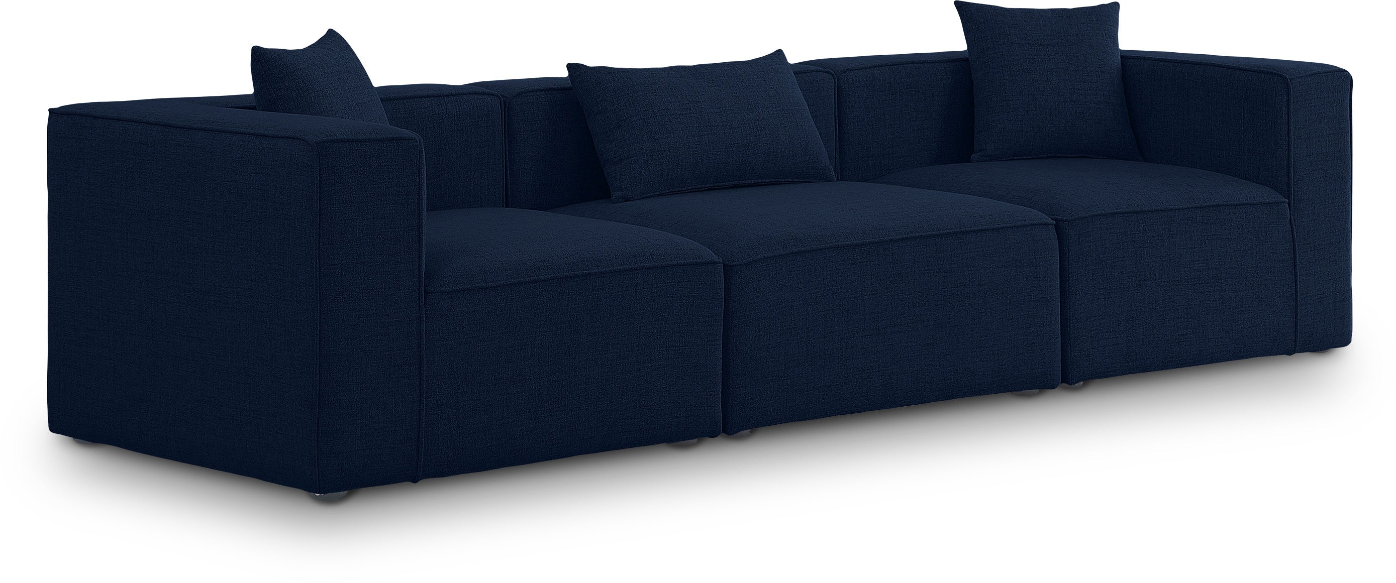 Cube Durable Linen TextuModular Sofa