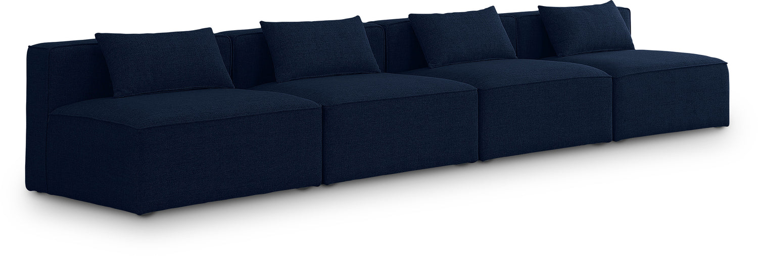 Cube Durable Linen TextuModular Sofa